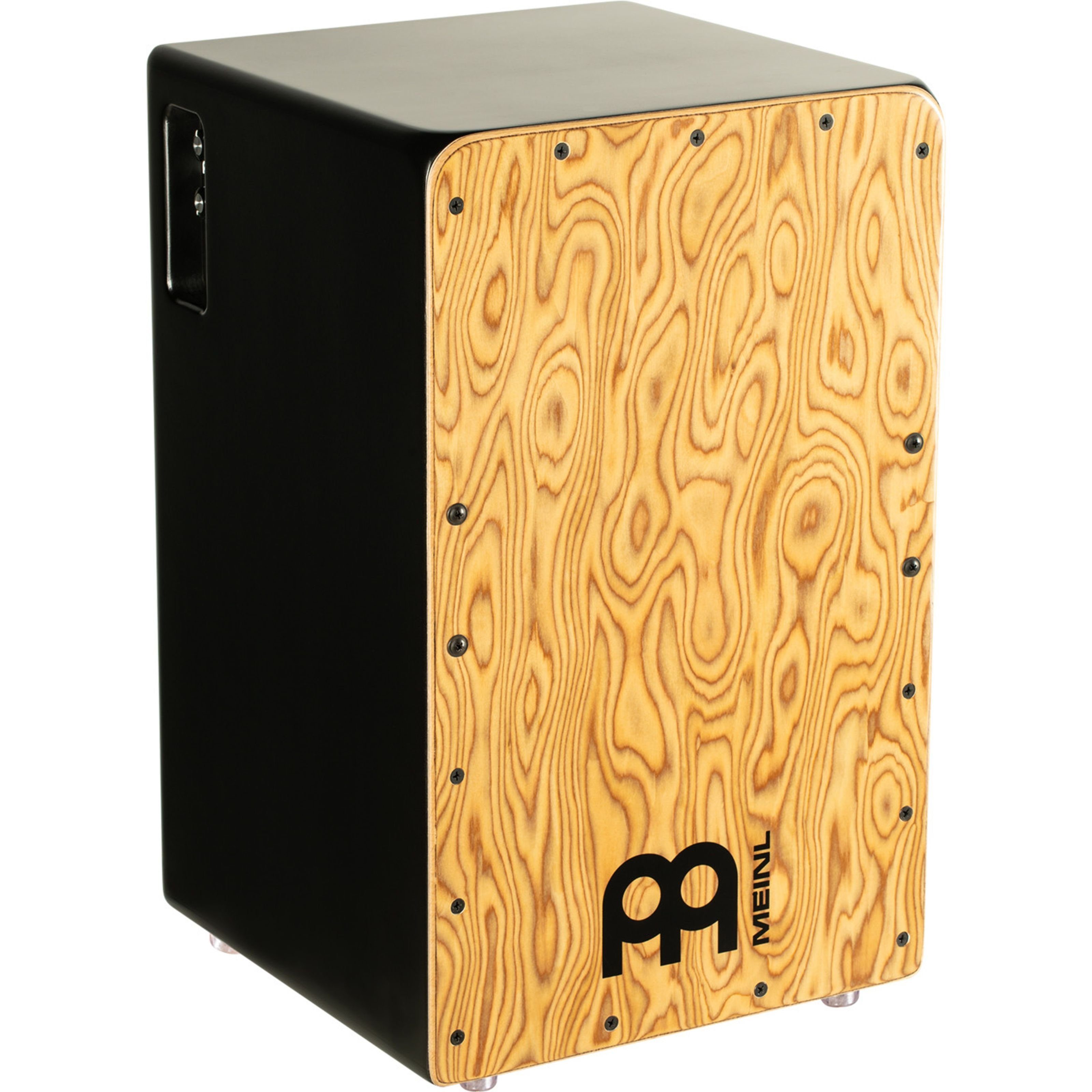 Meinl Percussion Cajon, Percussion, Cajons, PWCP100MB Pickup Woodcraft Cajon Makah Burl - Cajon
