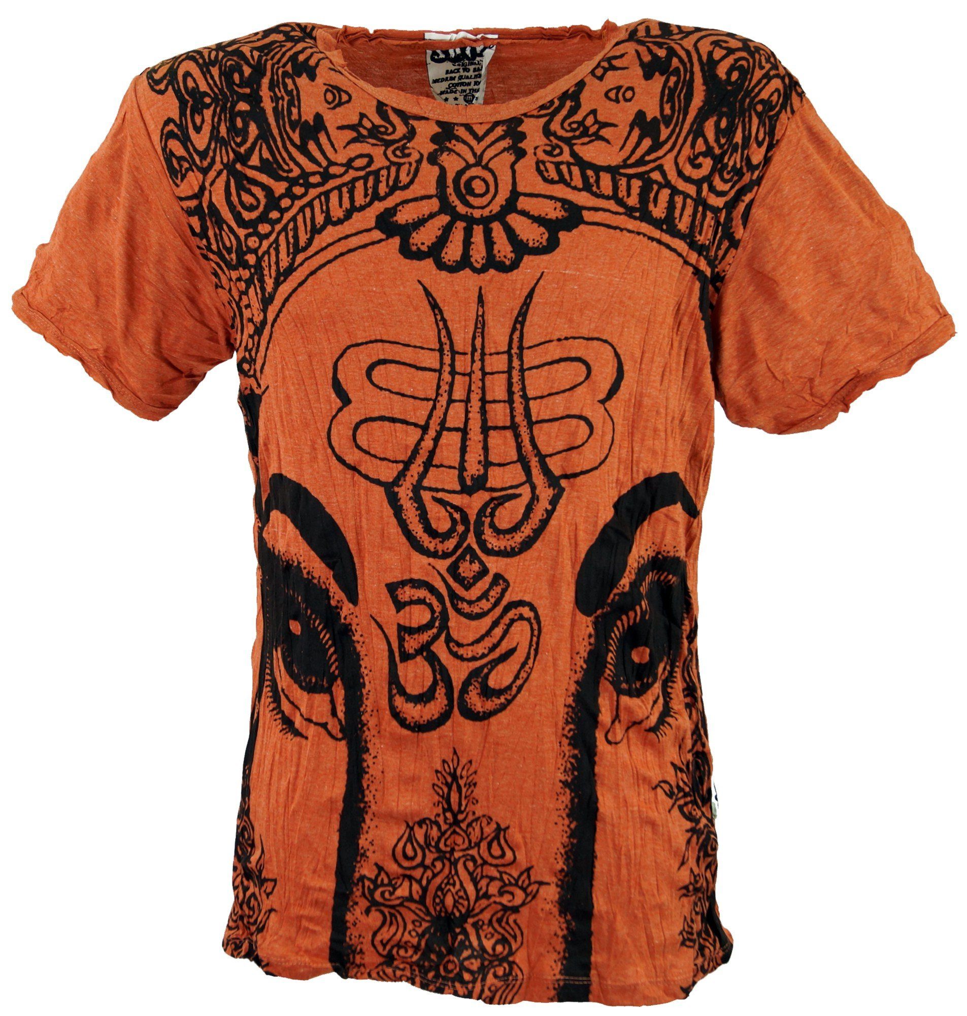 Sure - Style, Ganesh Goa rostorange Guru-Shop T-Shirt Bekleidung alternative Festival, T-Shirt