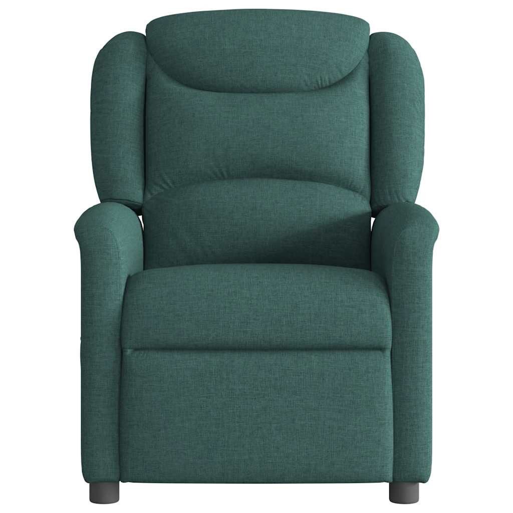 vidaXL Sessel Massagesessel Dunkelgrün Stoff (1-St) günstig online kaufen