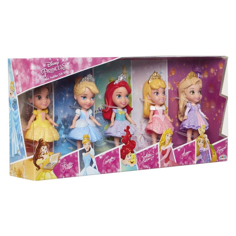 Disney Spielfigur Disney Minipuppen Prinzessinnen 5er Set, 7,5 cm