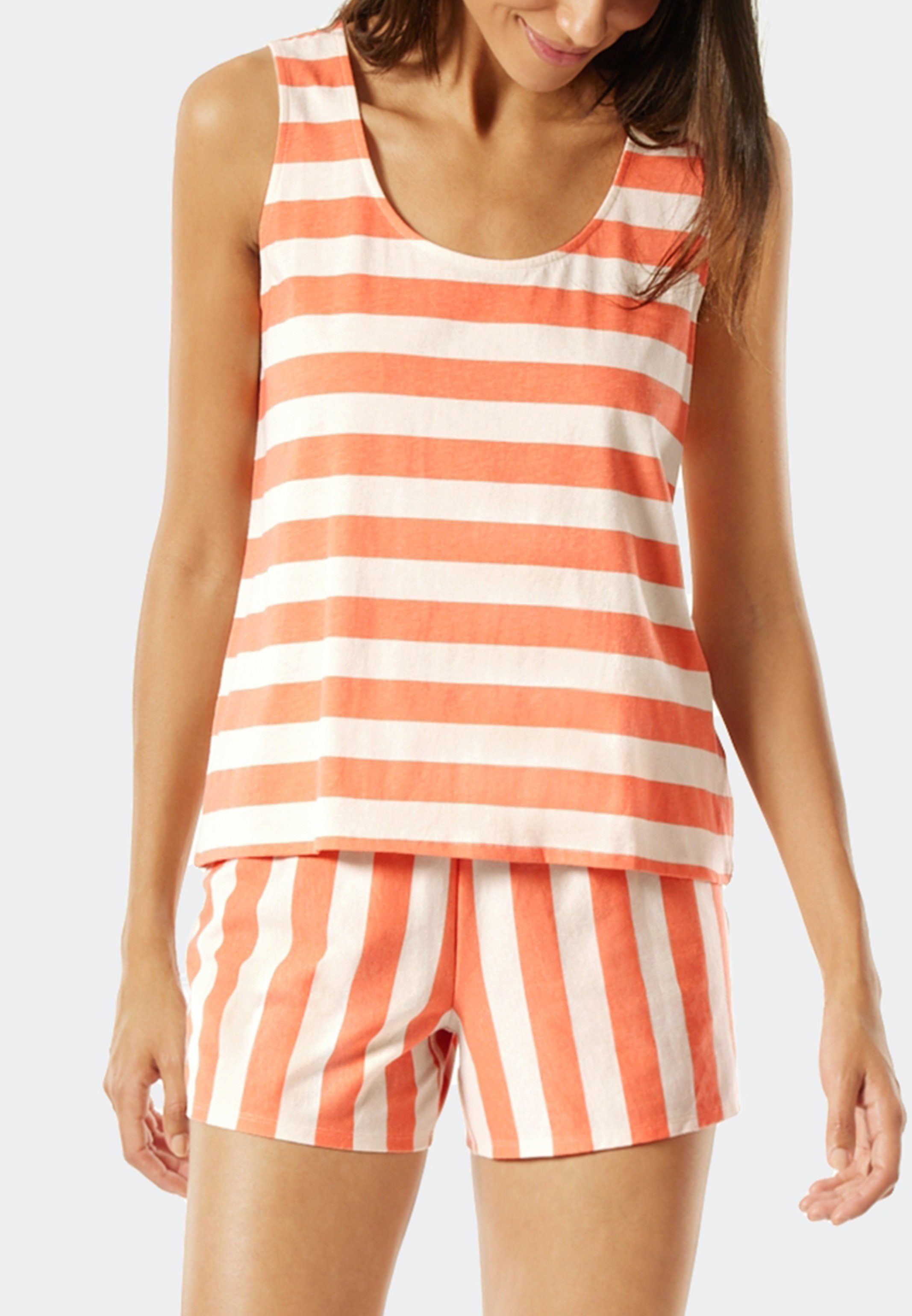 Schiesser Pyjama »Just Stripes« (Set, 2 tlg) Schlafanzug - Baumwolle -
