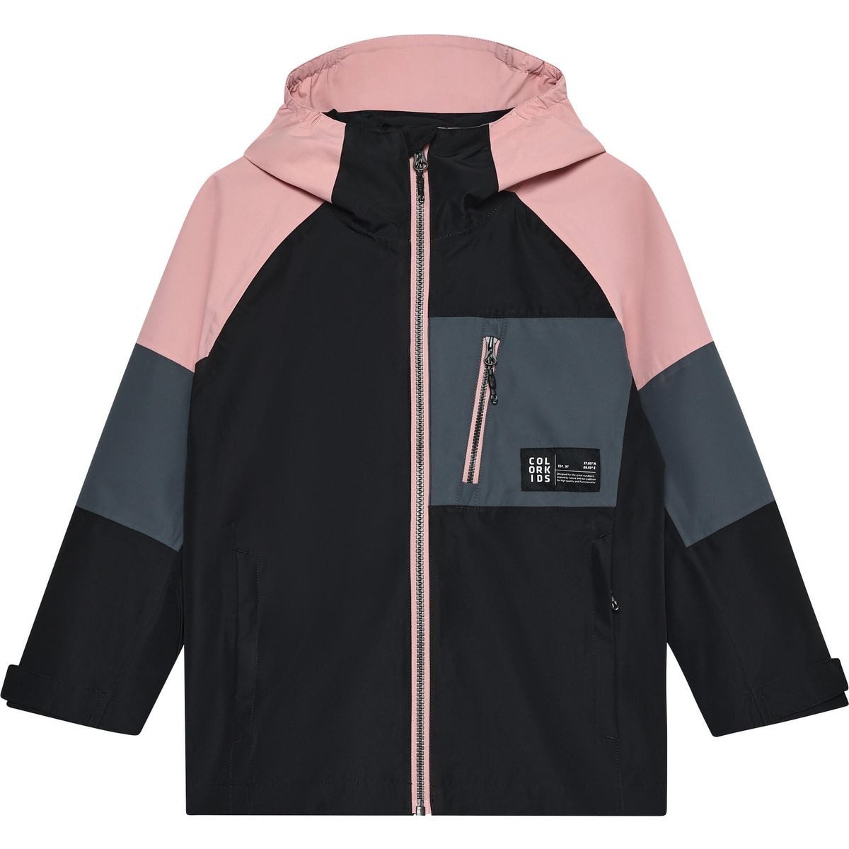 COLOR KIDS Hardshelljacke Jr. Jacket Colorblock 742540 Stylische und funktionale Kinderjacke, wasserabweisend und