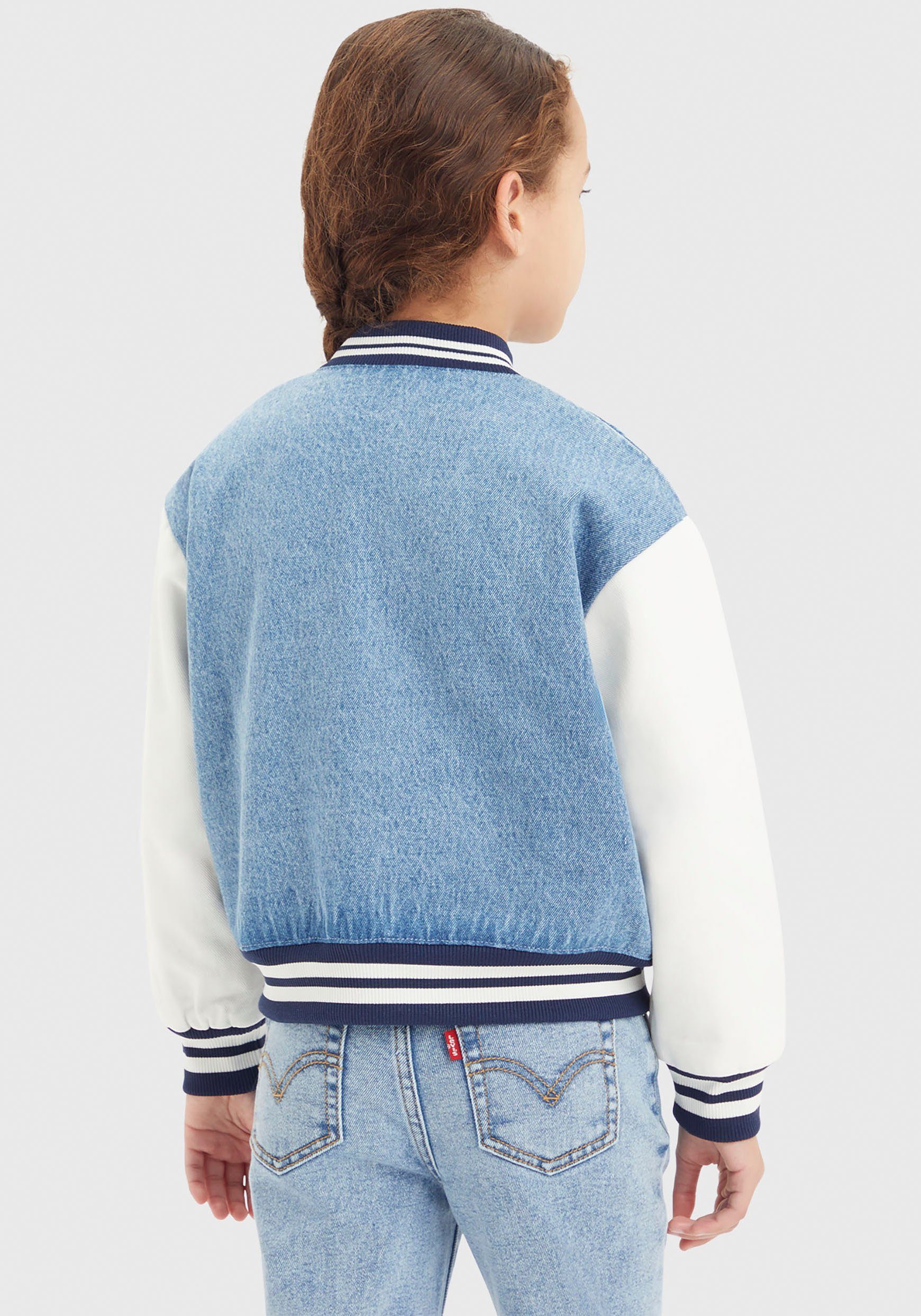 Levi's® Kids Bomberjacke LVG DENIM BOMBER JACKET for GIRLS