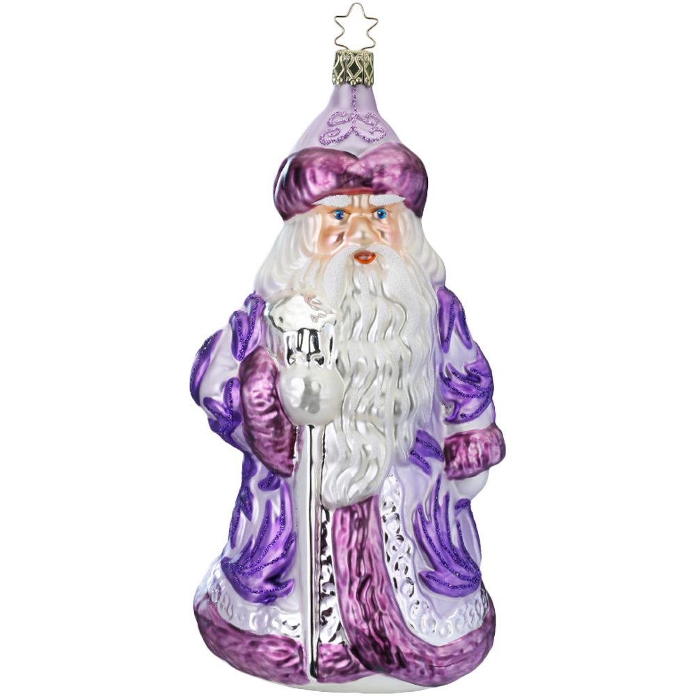 Christbaumschmuck Mondäner Weihnachtsmann 19cm