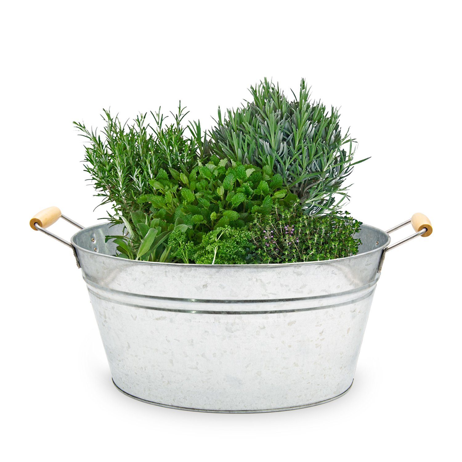 Blümelhuber Pflanzschale -Verzinkte Wanne/Schale (1 St)