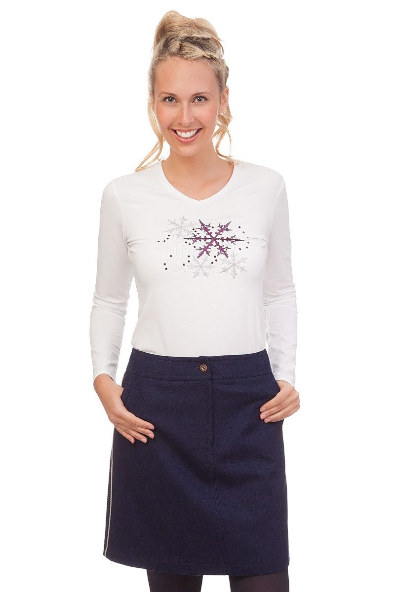 H. Moser Trachtenrock Lodenrock - MIEMING - marine