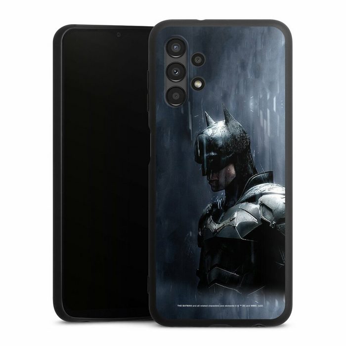 DeinDesign Handyhülle Batman Superheld Fledermaus Batman Grey Samsung Galaxy A13 4G Silikon Hülle Premium Case Handy Schutzhülle