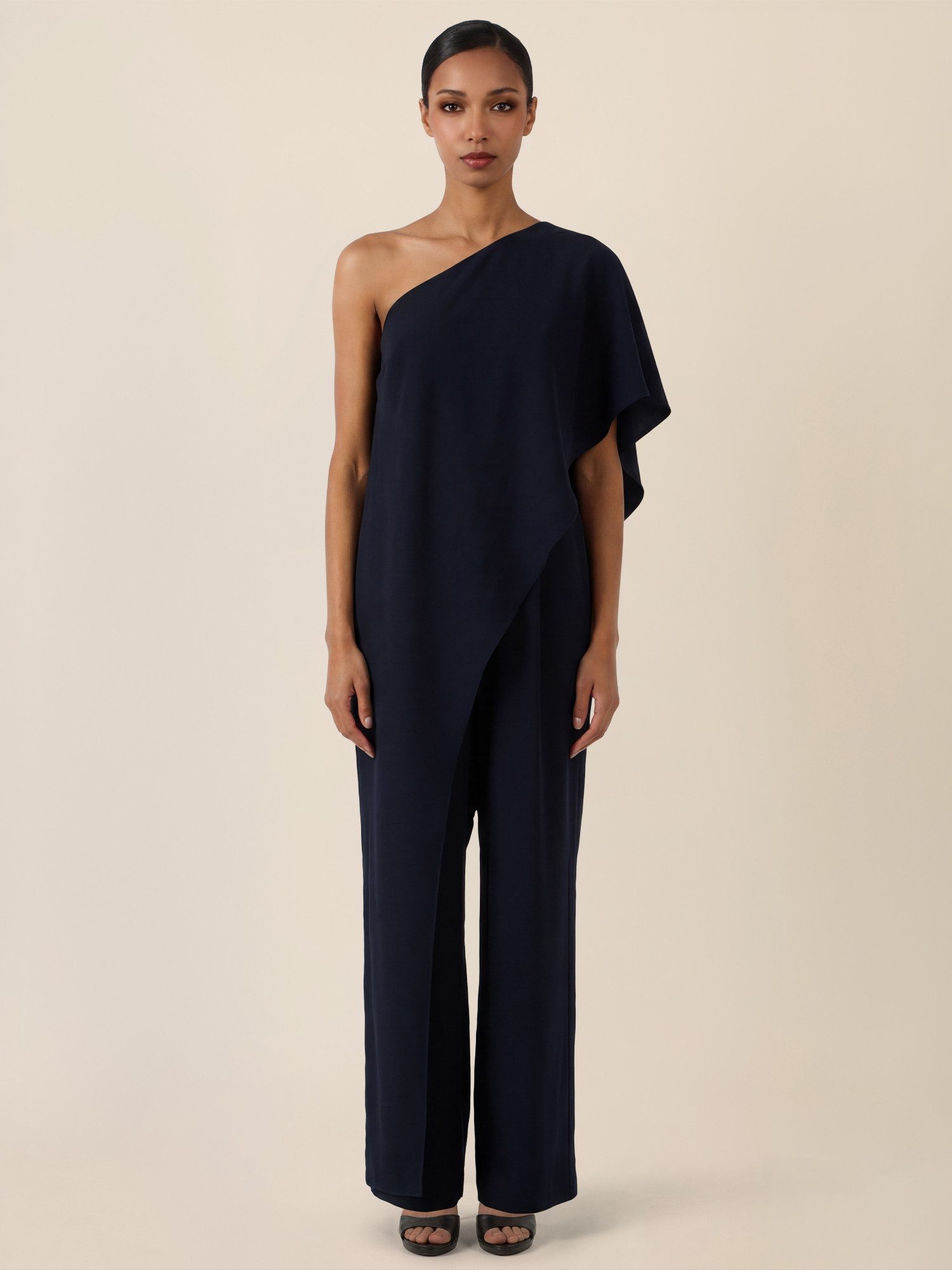 Apart Jumpsuit mit Seitlicher Reißverschluss