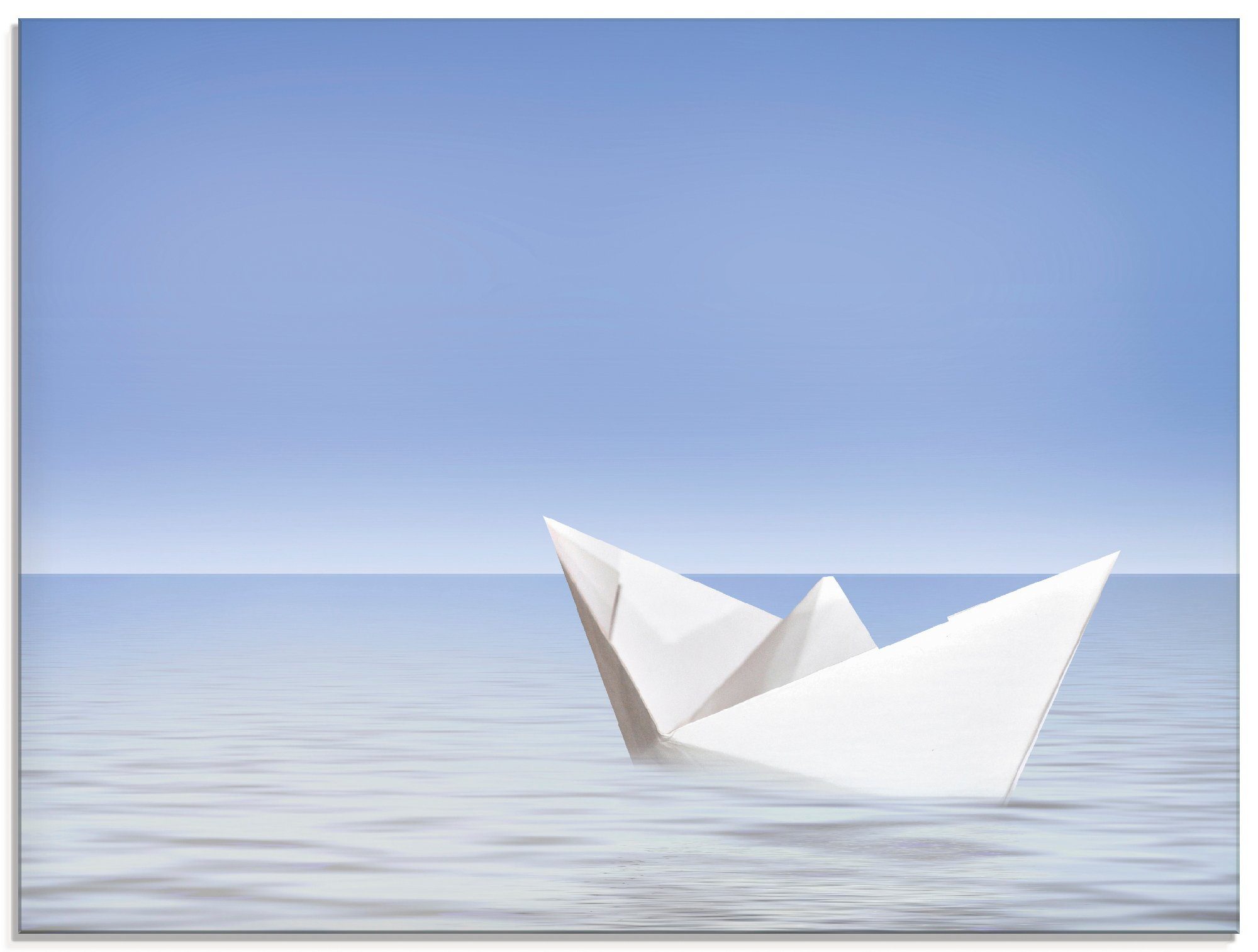Artland Glasbild Auf dem Meer, Boote & Schiffe (1 St), in verschiedenen Größen