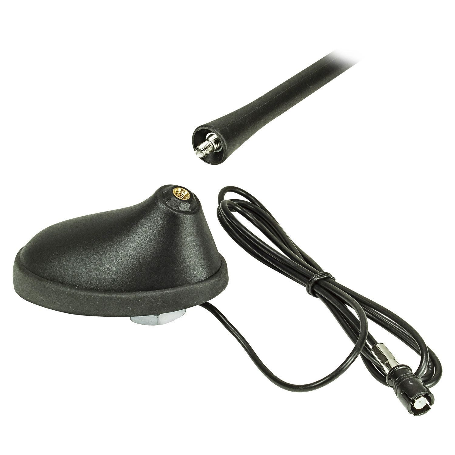 tomzz Audio Dachantenne passt für Citroen C2 C3 C4 Peugeot 207 307 308 407 508 RCZ Autoradio-Ersatzantennenstab