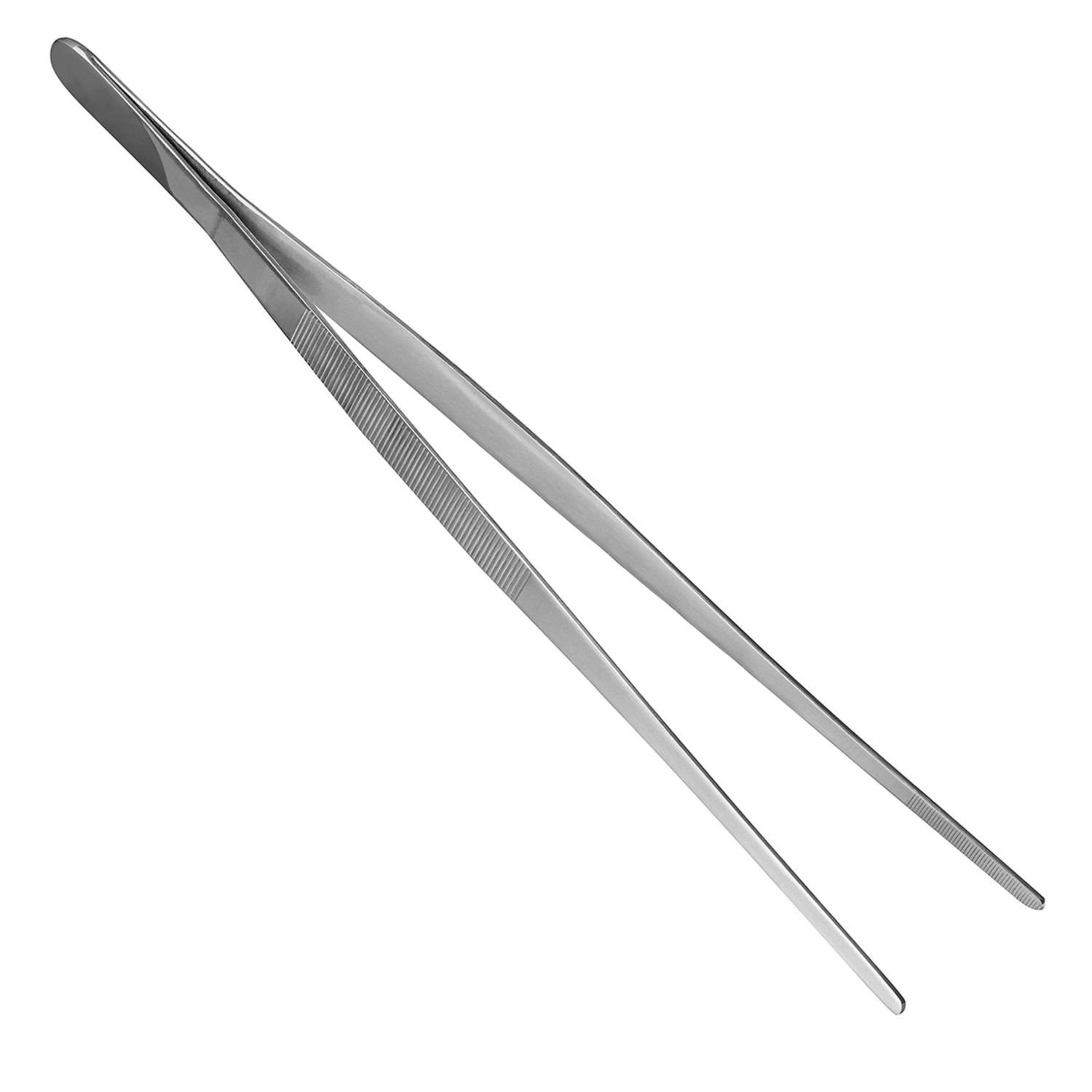 ich-zapfe Kochpinzette Pinzette Edelstahl, 300mmx15mm