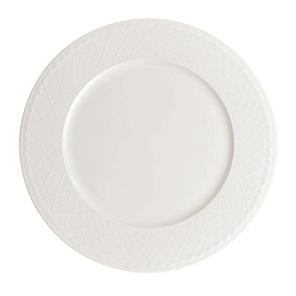 Villeroy & Boch Platzteller Cellini Platzteller, 1-tlg., Premium Porcelain, mikrow.- & spülm.sicher, Made in Germany