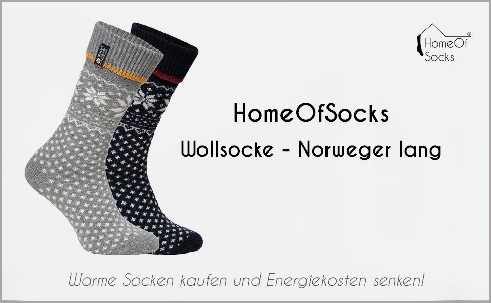HomeOfSocks Socken Skandinavische Wollsocke "Norwegen-Lammwolle" Grau Kuschelsocken Wolle 70% Socken Lamm Warm Dicke In Norwegischem Wollanteil Mit Hohem Hyggelig Design Nordic Aus