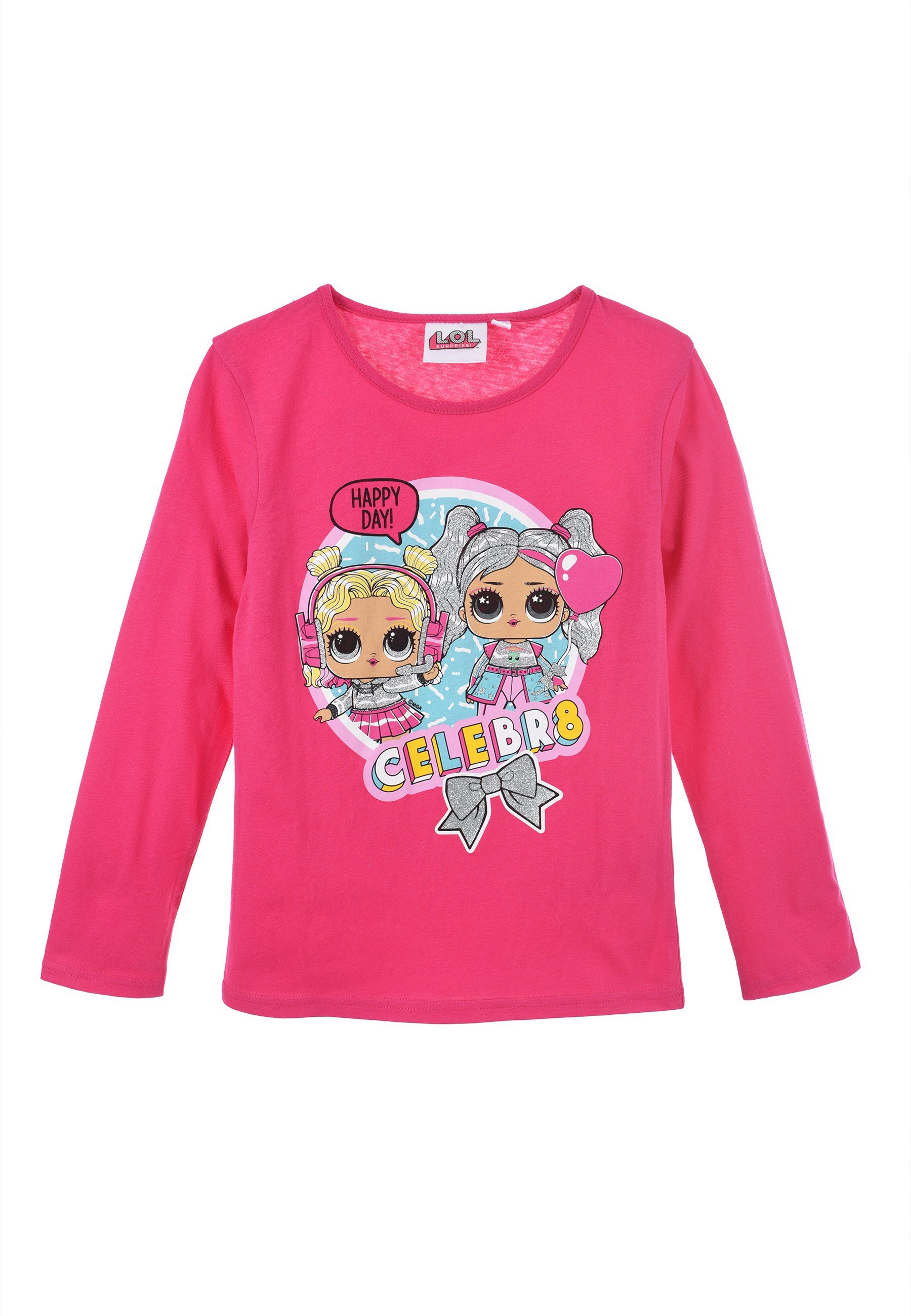 L.O.L. SURPRISE! Langarmshirt Kinder Mädchen Oberteil langarm Longsleeve