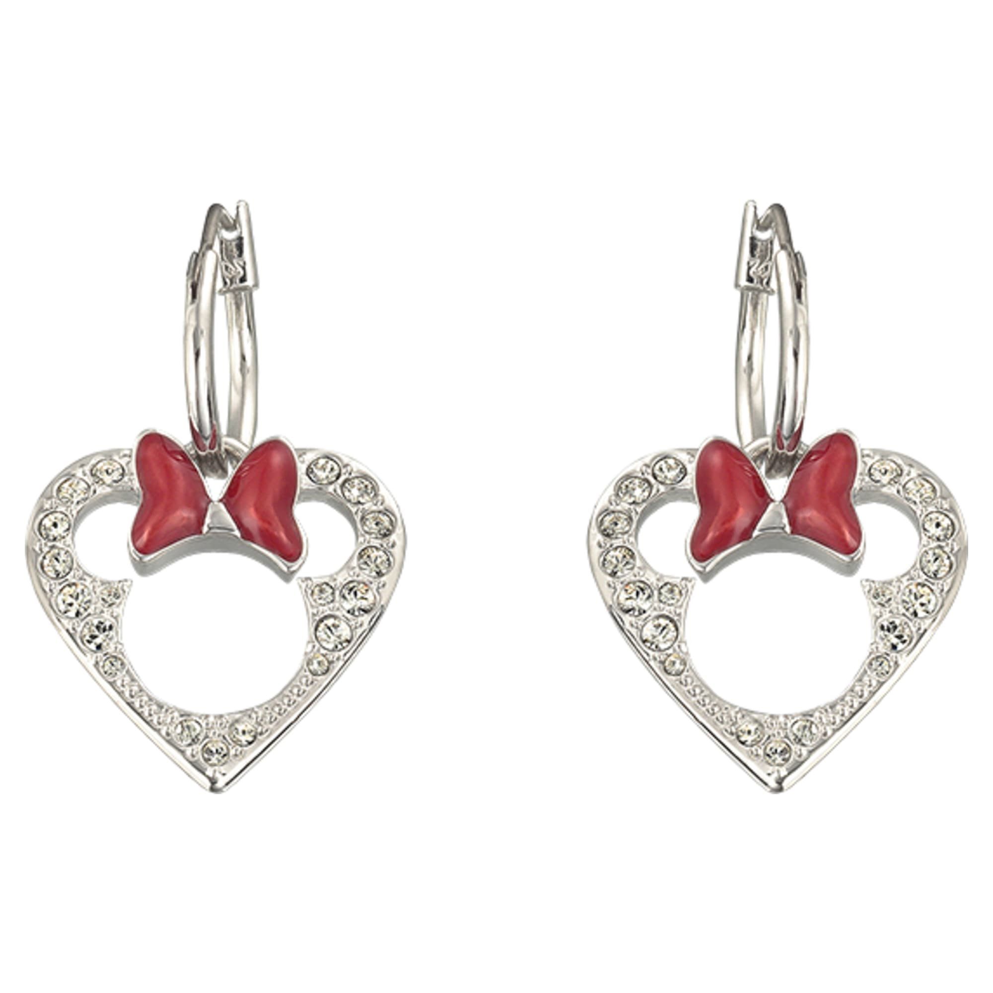 Swarovski Paar Ohrstecker Minnie Heart