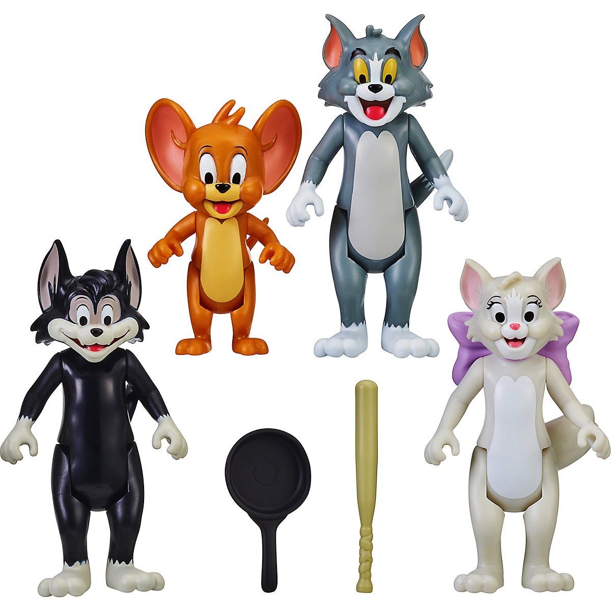 und Spielfiguren Tom und Jerry lachend Spielset NEU Katze Maus Comansi Sammel 
