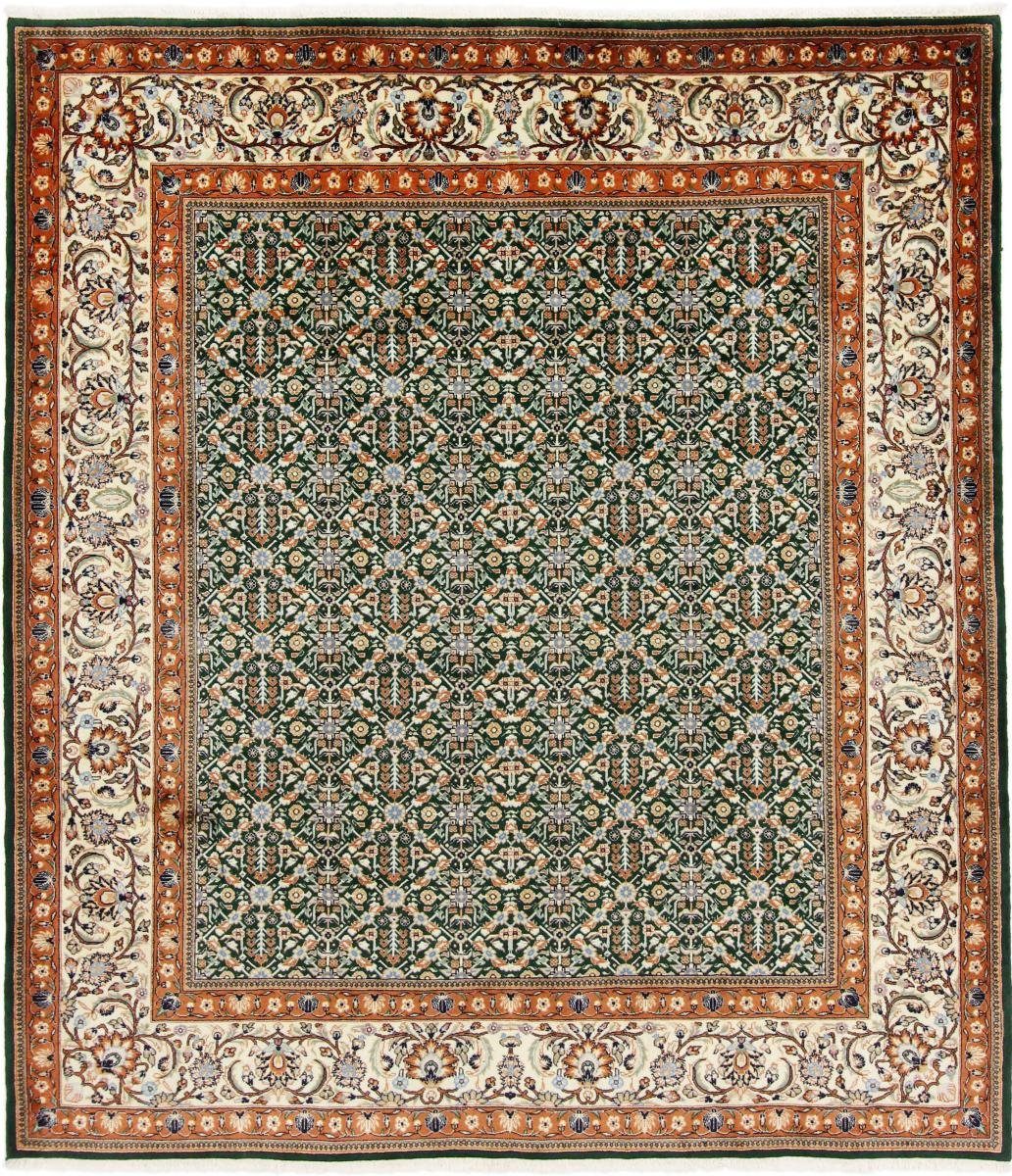 Orientteppich Mashhad Khorasan Sherkat 256x291 Handgeknüpfter Orientteppich, Nain Trading, rechteckig, Höhe: 12 mm