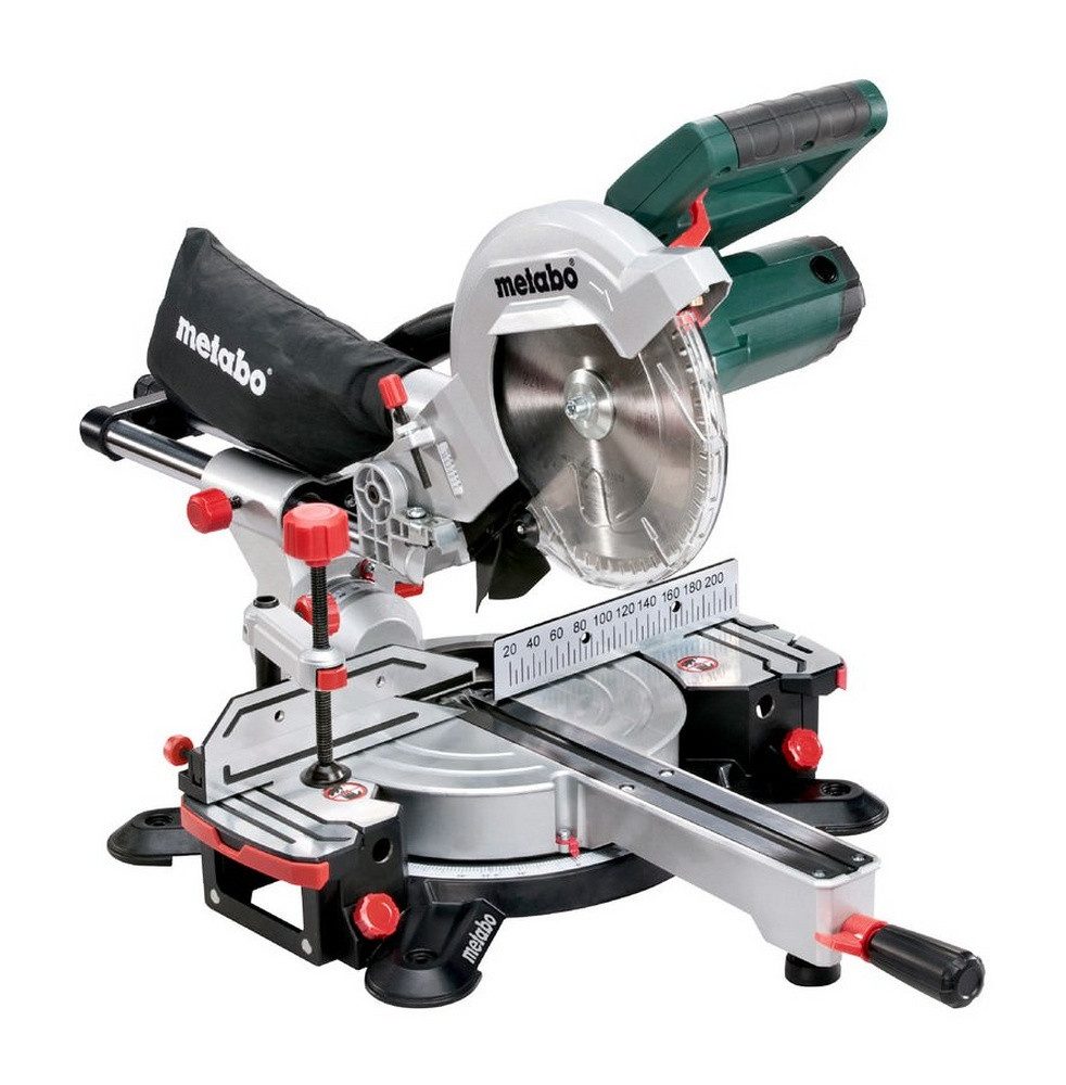 metabo Kapp- und Gehrungssäge KGSV 216 M, Kappsäge mit Zugfunktion im Karton