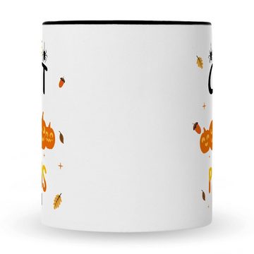 GRAVURZEILE Tasse mit Spruch - I teach the cutest Pumpkins - Schaurige Halloween Tasse