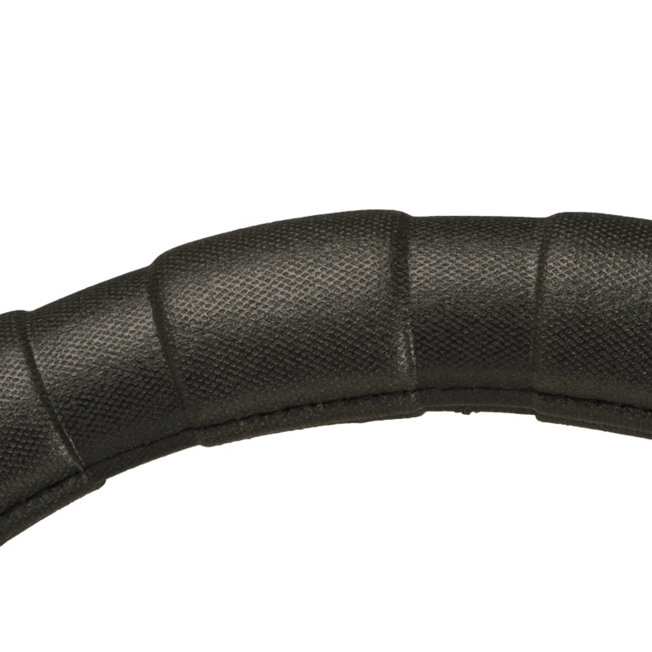 HEYNER Lenkradbezug Lenkradhülle Auto 37–39 cm, schwarz, rutschfest und weich, (1-tlg)
