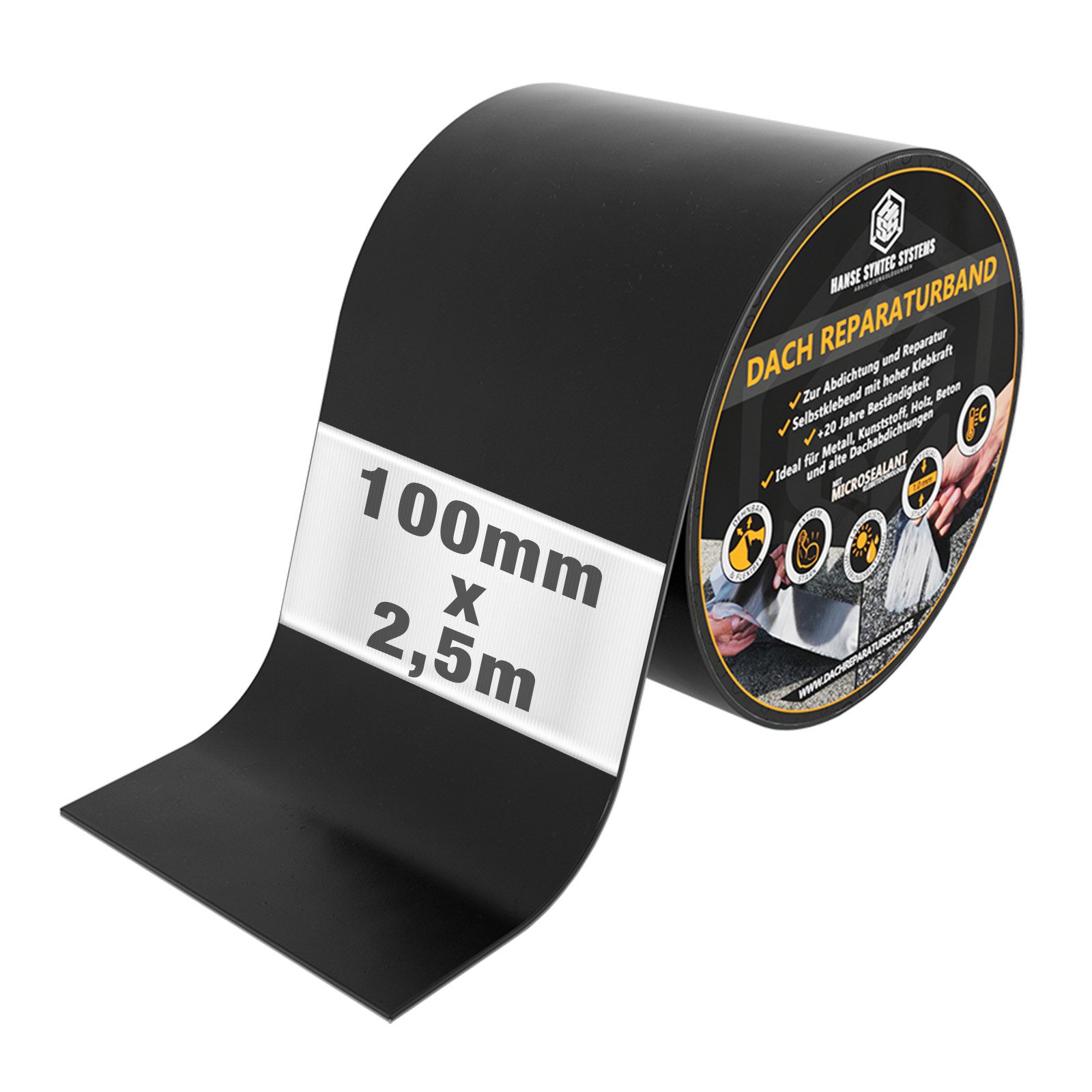 Hanse Syntec Systems Klebeband Dach Reparaturband MicroSealant® wasserdicht günstig online kaufen