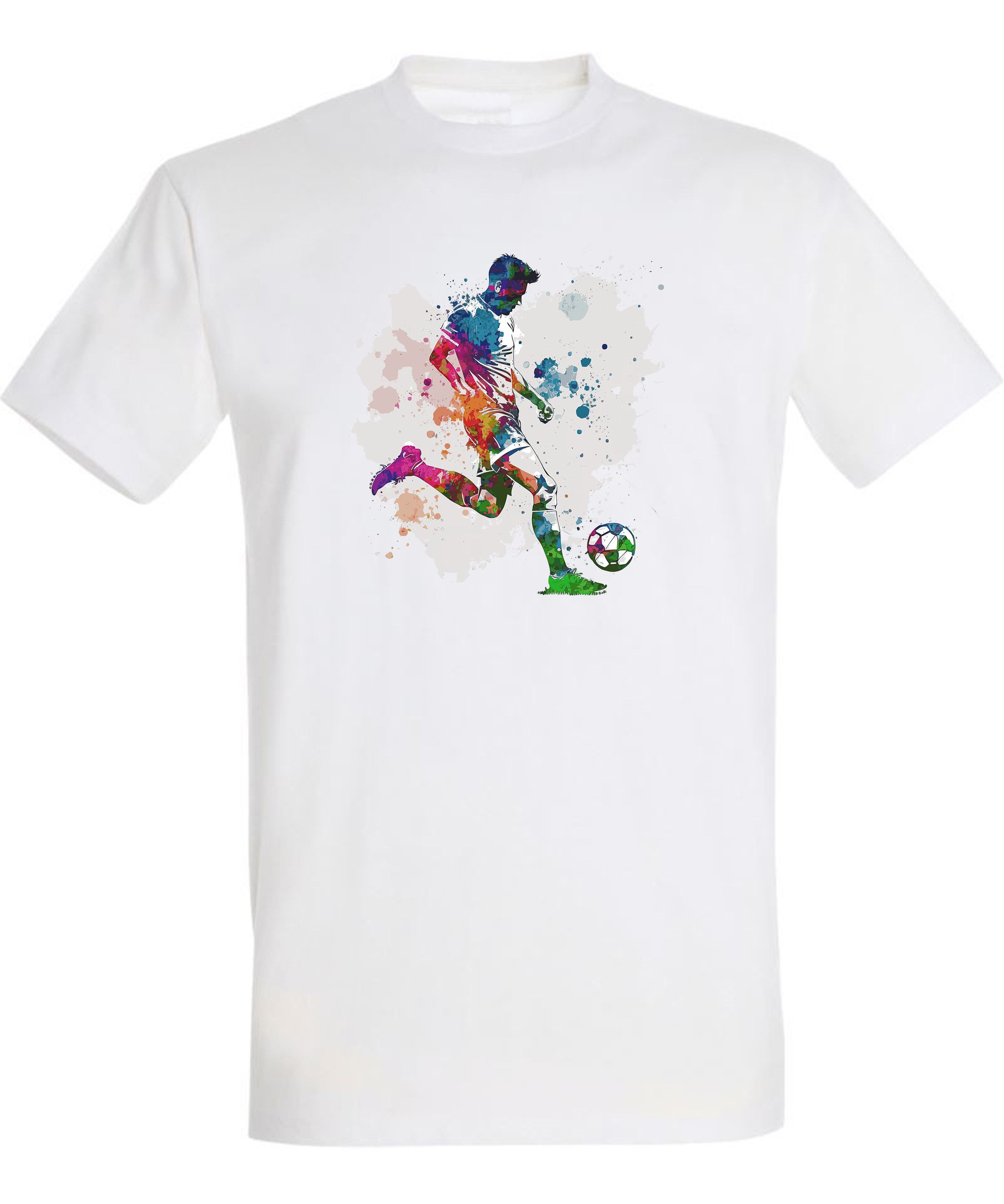 T-Shirt Fussball print shirt