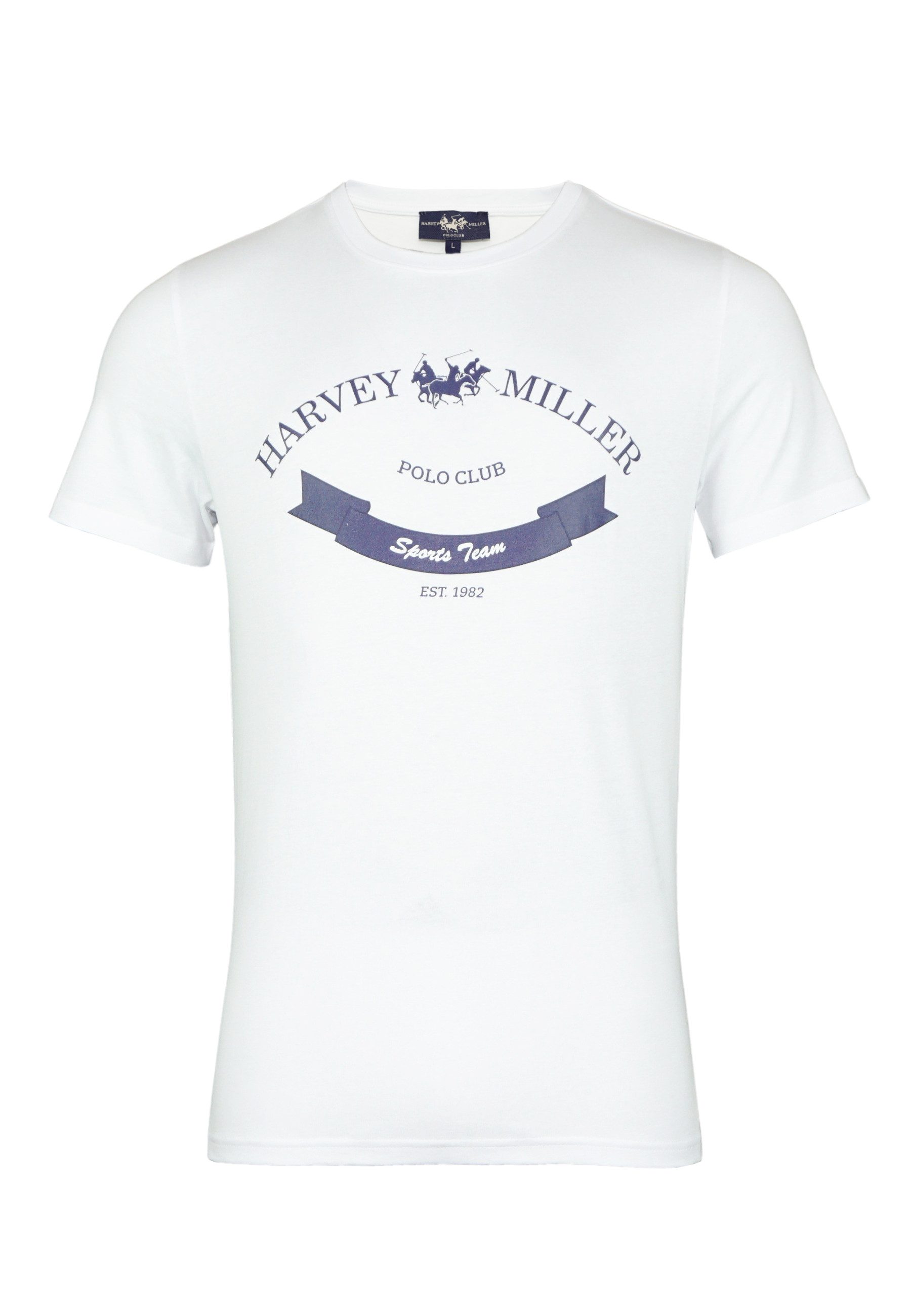 Harvey Miller T-Shirt T-Shirt Kurzarmshirt Sports Team (1-tlg., 1) günstig online kaufen