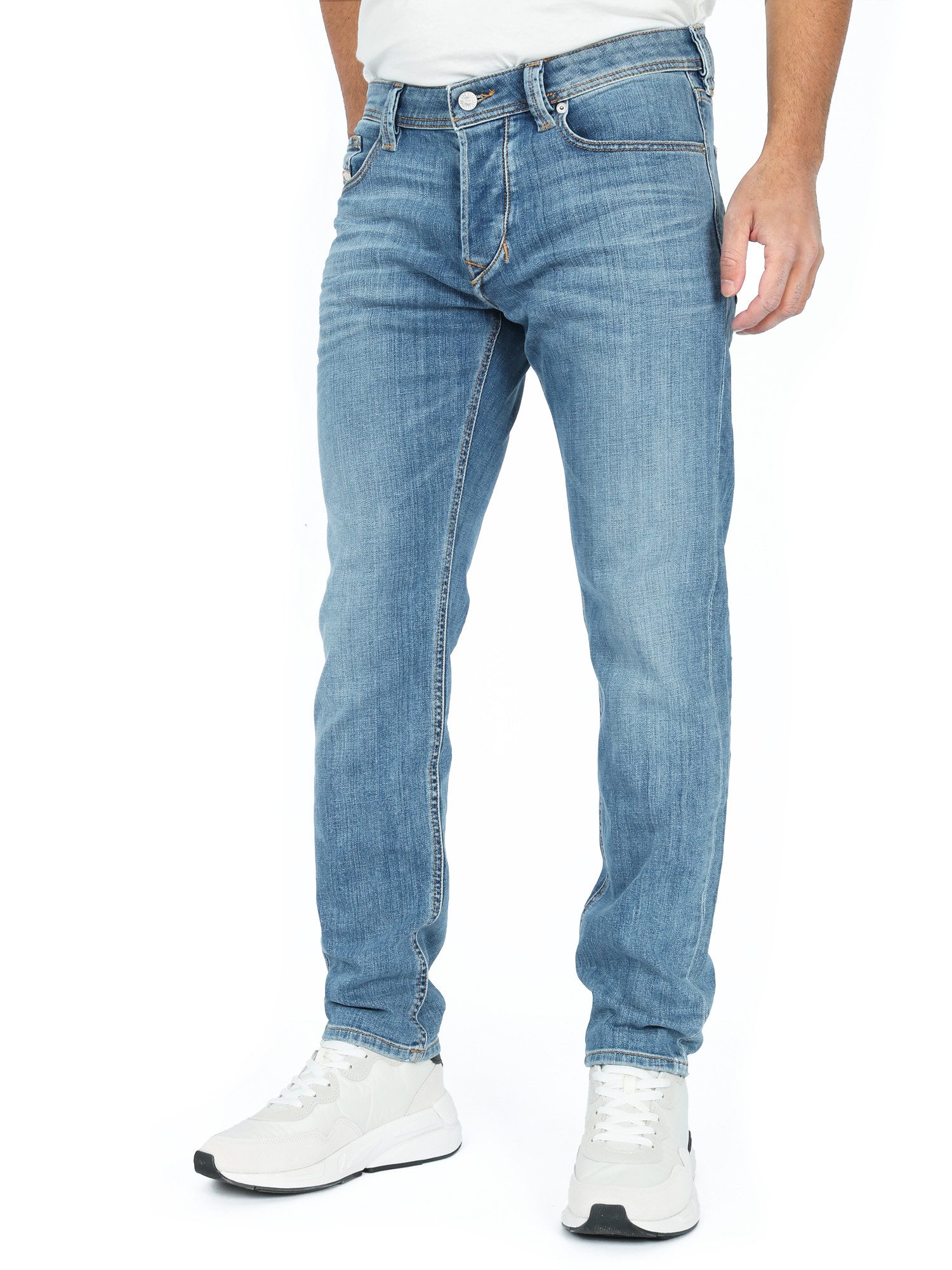 Diesel Tapered-fit-Jeans Regular Fit mit zulaufendem günstig online kaufen