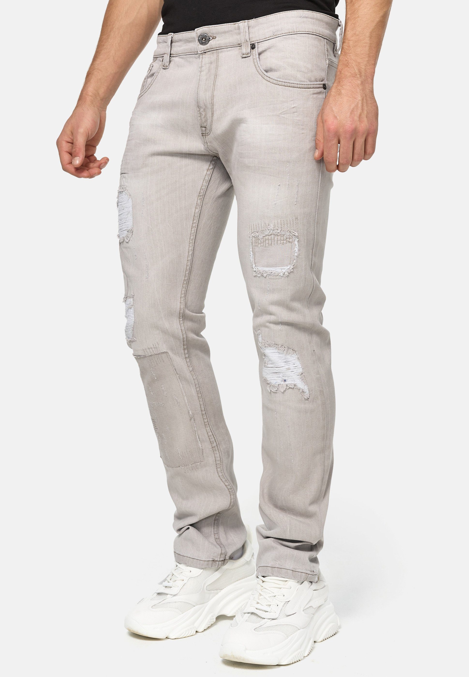 Indicode Slim-fit-Jeans Mcintyre