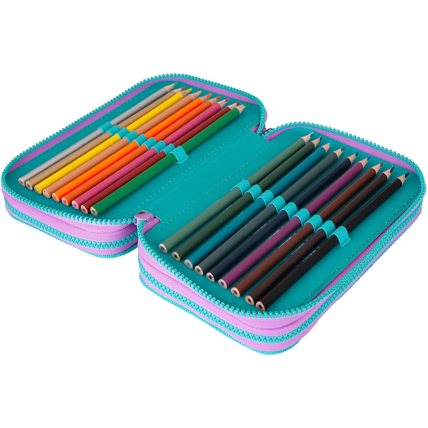 CoolPack Federmäppchen Etui JUMPER 3 Gradient Blueberry