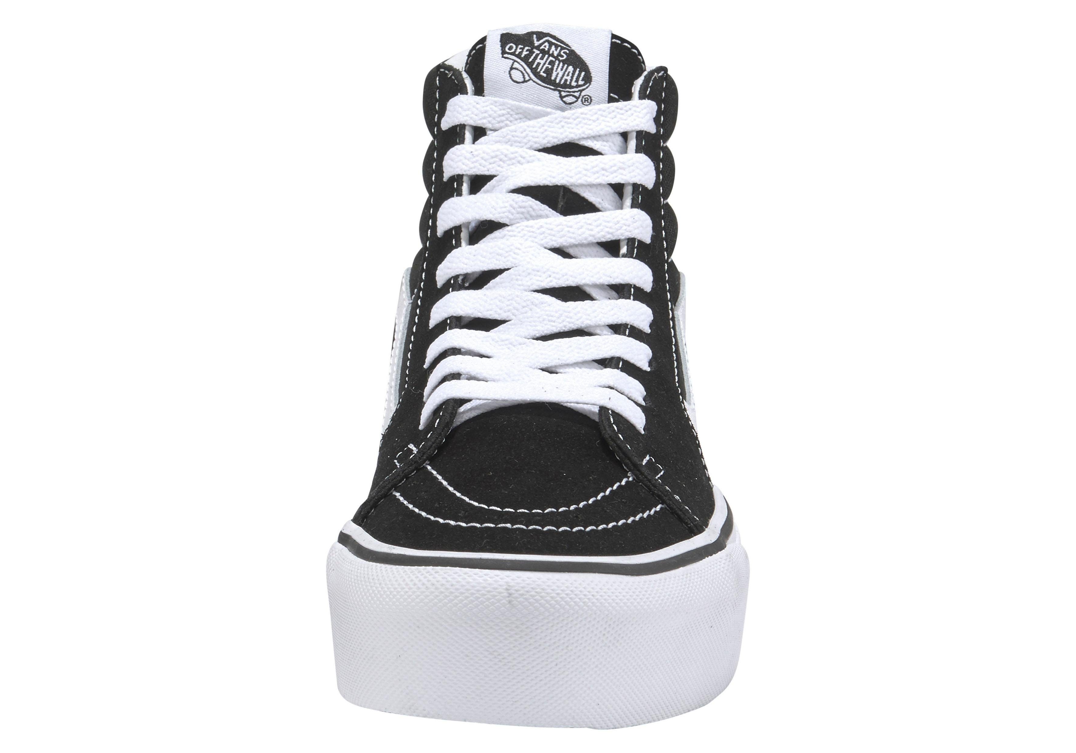Vans UA SK8-Hi Platform 2.0 Plateausneaker aus textilem Canvas-Material