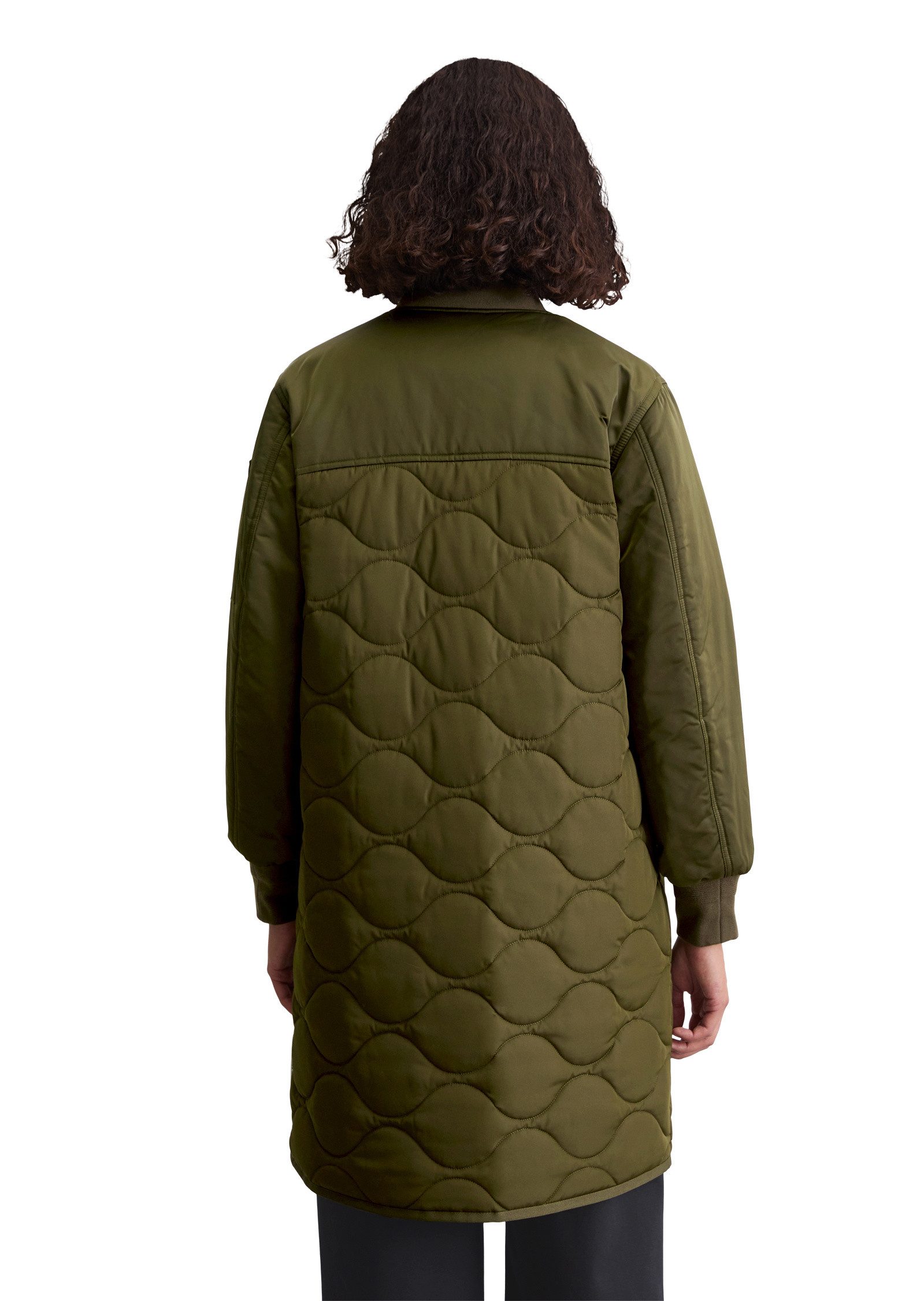Marc O'Polo Steppmantel aus recyceltem Polyester