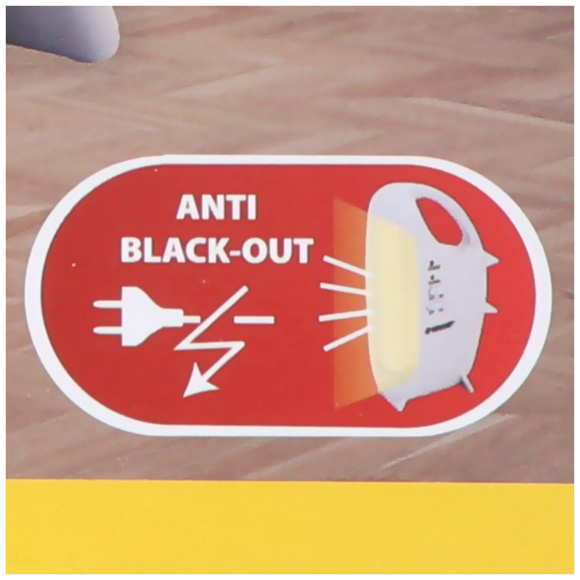 Velamp Arbeitsleuchte IR170EVO Anti wiederaufladbare Notleuch LED-Lampe tragbare Black Out