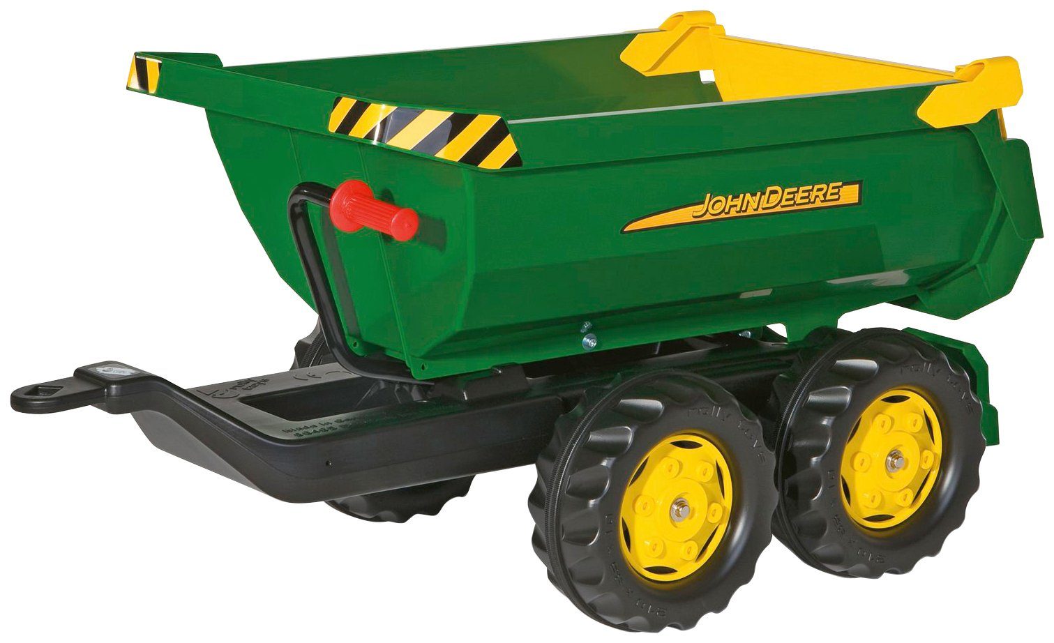 rolly toys® Детский автомобильный прицеп Halfpipe John Deere, für Trettraktoren
