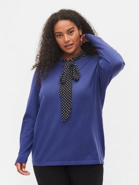 Zizzi Strickpullover CACARRIE (1-tlg) Plain/ohne Details