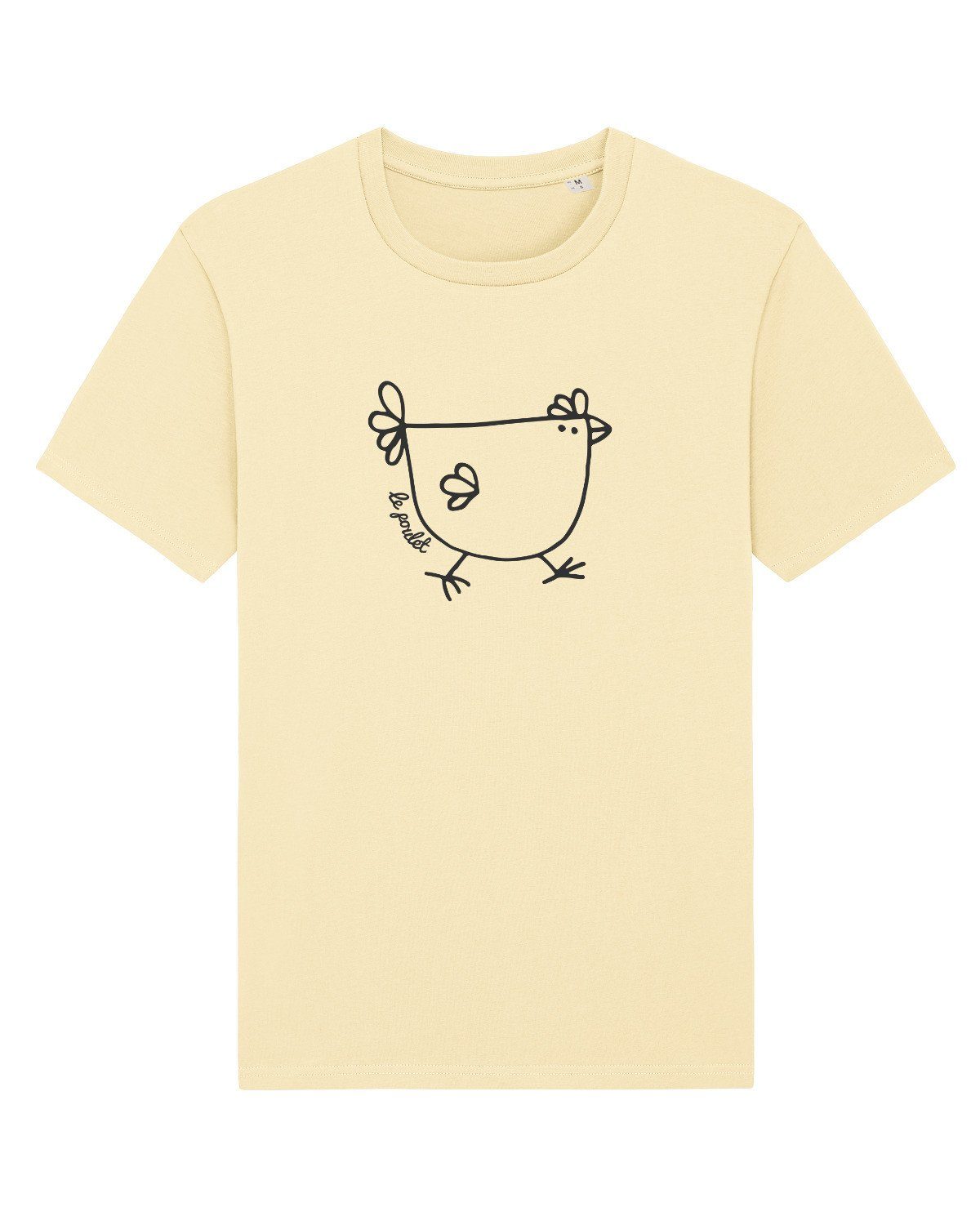 wat? Apparel Print-Shirt Le poulet Huhn (1-tlg) Teal Monstera - das