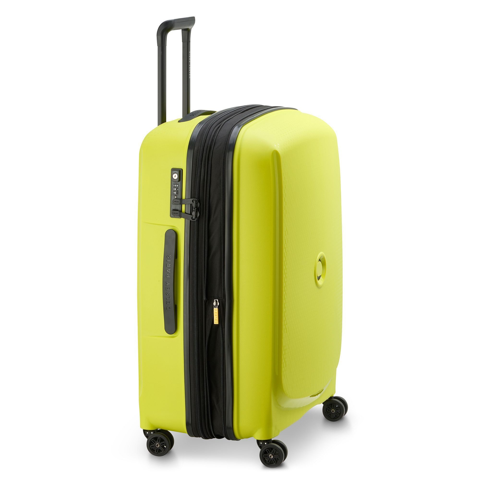 Delsey Paris Hartschalen-Trolley Belmont Plus, 4 Rollen, Polypropylen