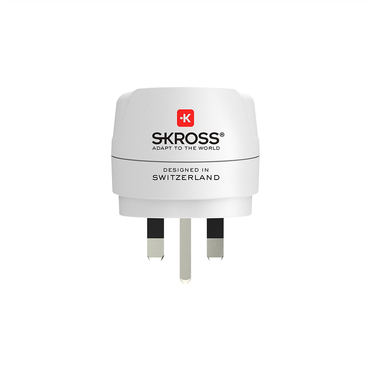 SKROSS Europe to UK Reiseadapter Retail Stromadapter, für 2- und 3-polige Geräte – Bild 4 von 4