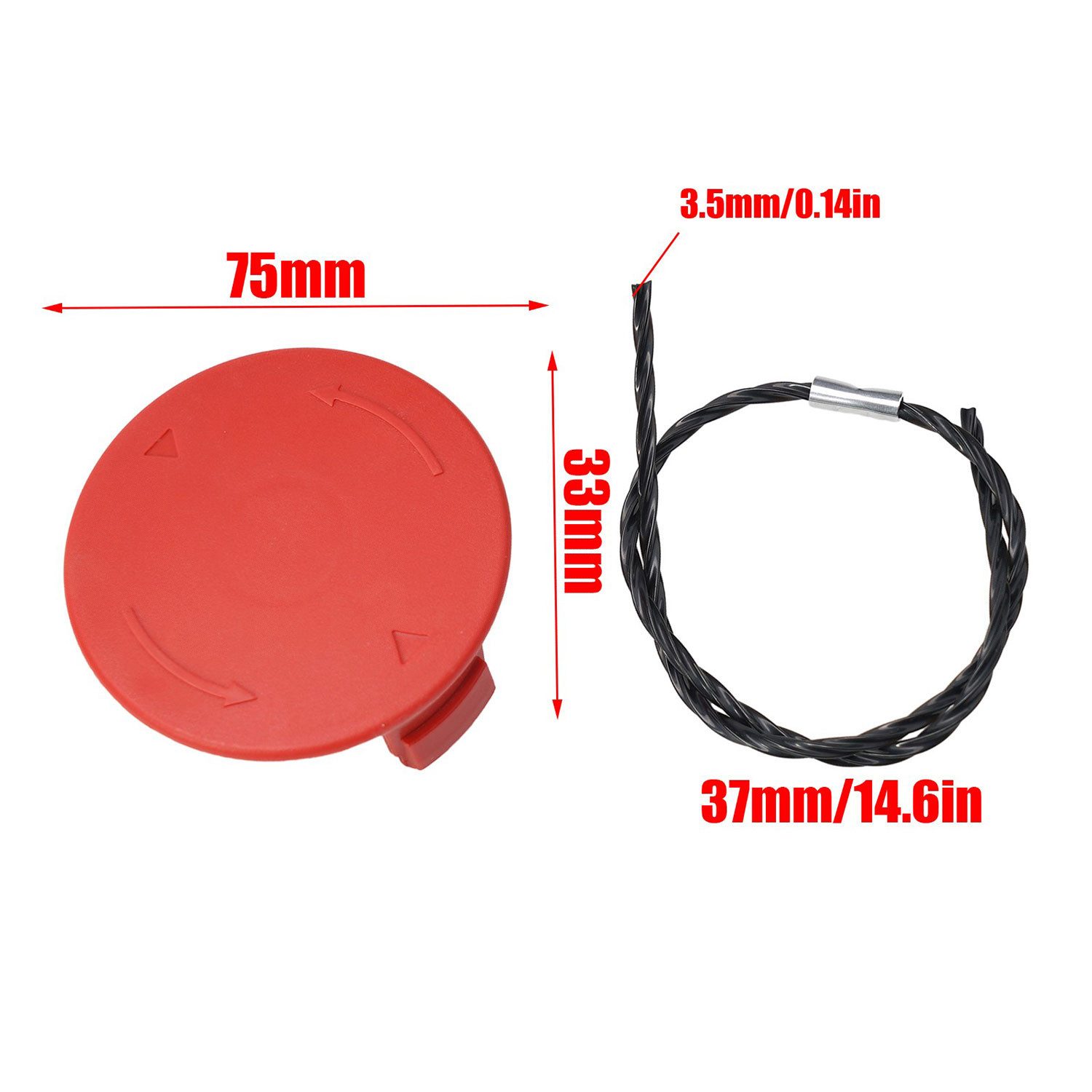 Refttenw Rasentrimmer-Ersatzspule für F016800431 Trimmerfaden, F016F04841 günstig online kaufen