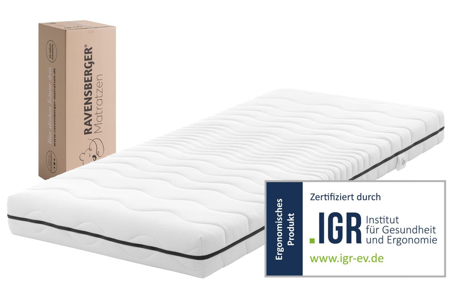 Kaltschaummatratze Kinder- und Jugendmatratze Softwelle Härtegra..., RAVENS günstig online kaufen