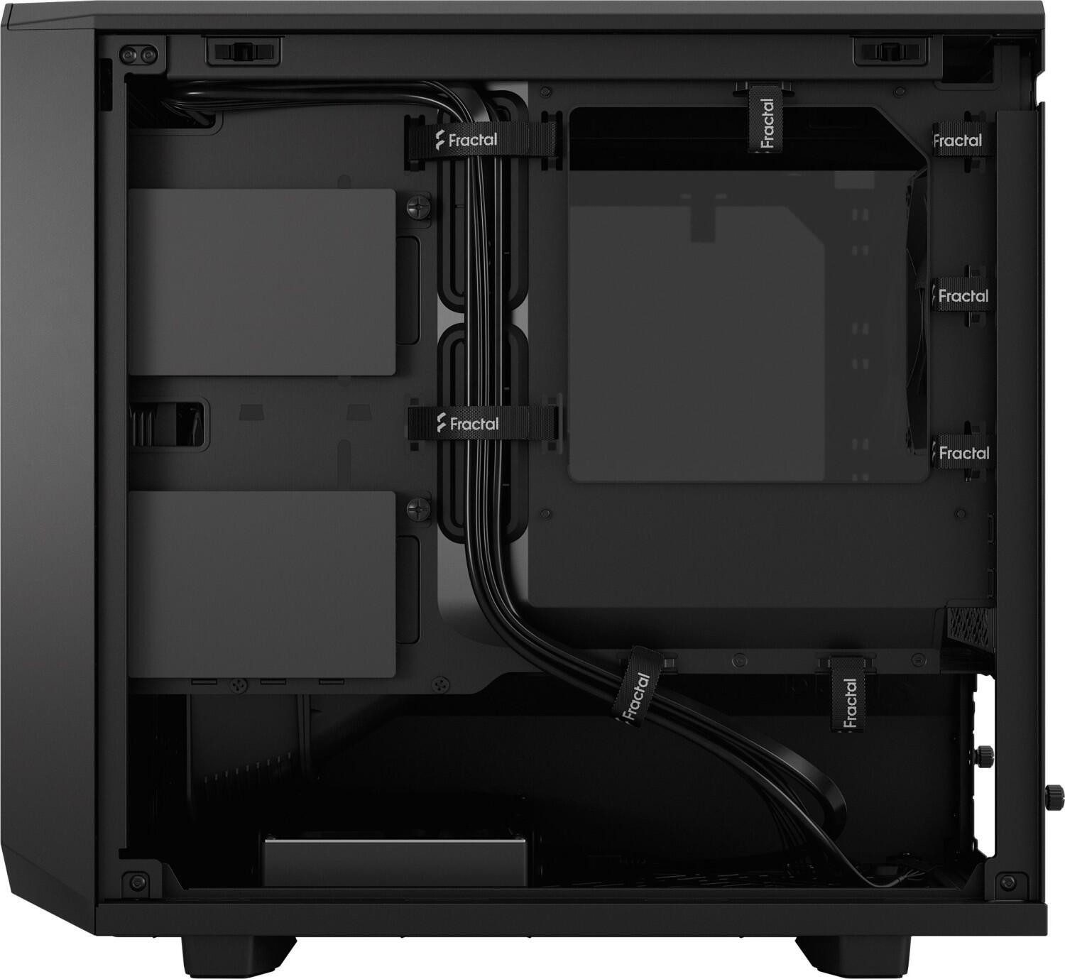 Fractal Design PC-Gehäuse Fractal Design Meshify 2 Nano Black TG Clear Tint