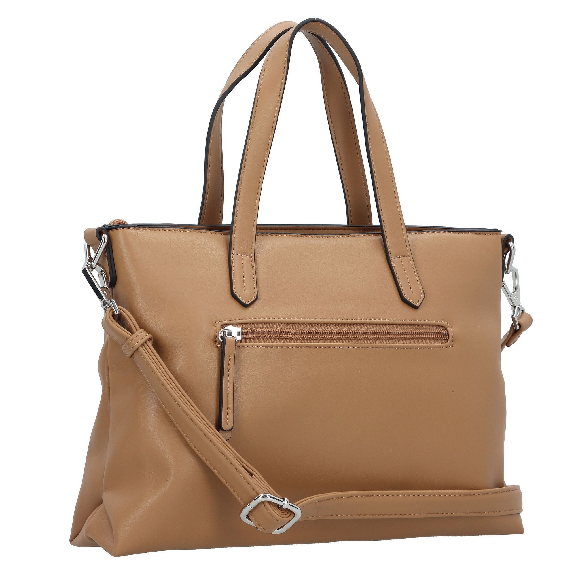 TOM TAILOR Henkeltasche Poppy, Polyurethan