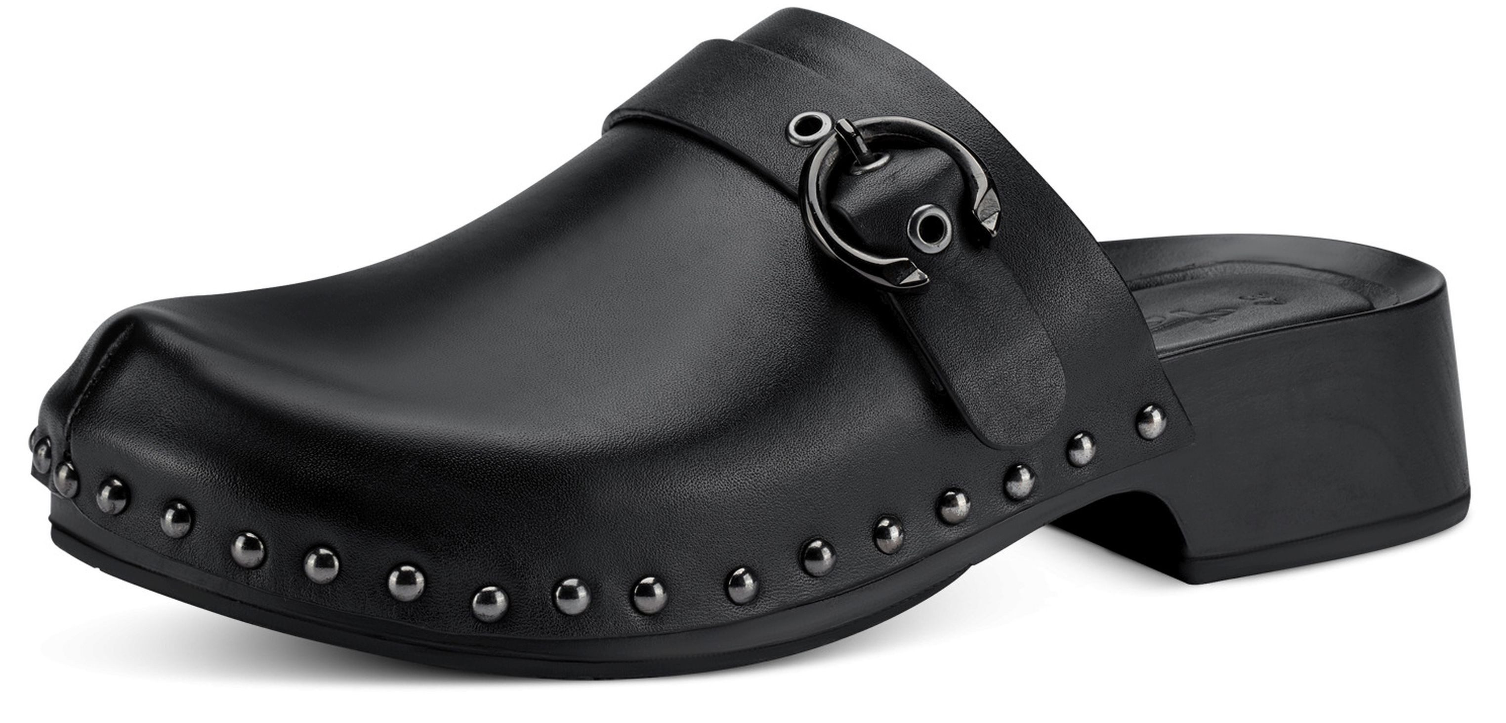 Tamaris 1-27302-20 003 Black Leather Sandale