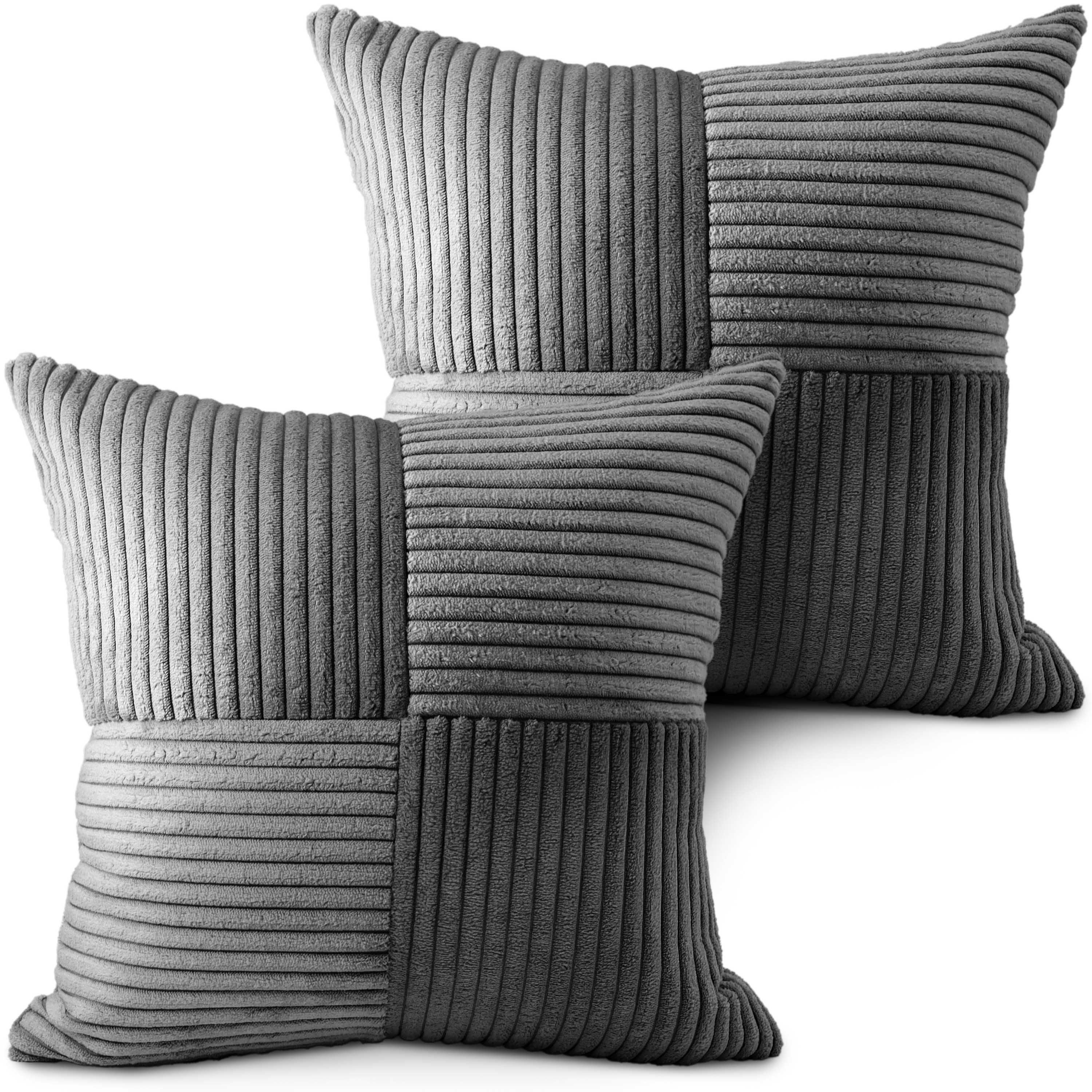 Amilian Kissenbezüge - 2er Set Kissenhüllen - Zierkissenbezüge - Kissenbezu günstig online kaufen