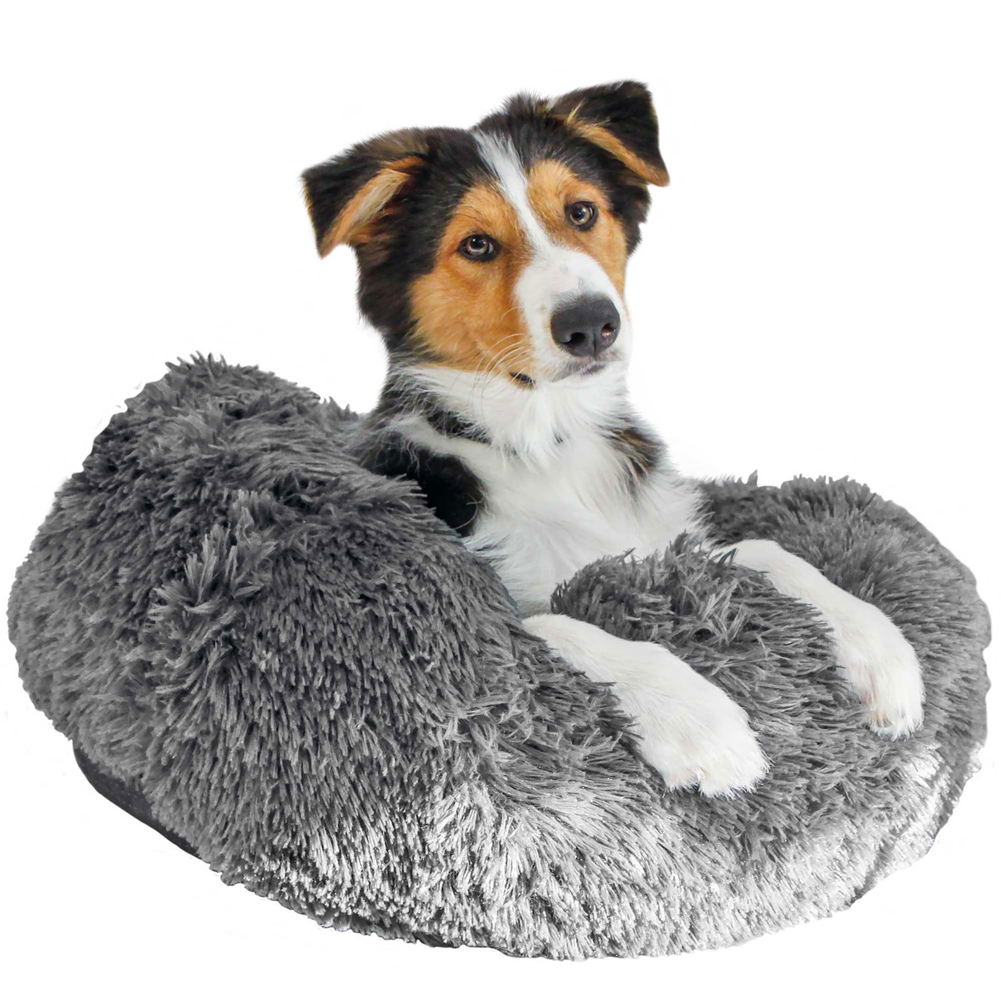 Nobby Tierbett Hundebett Flauschi - Plüschbett Donut