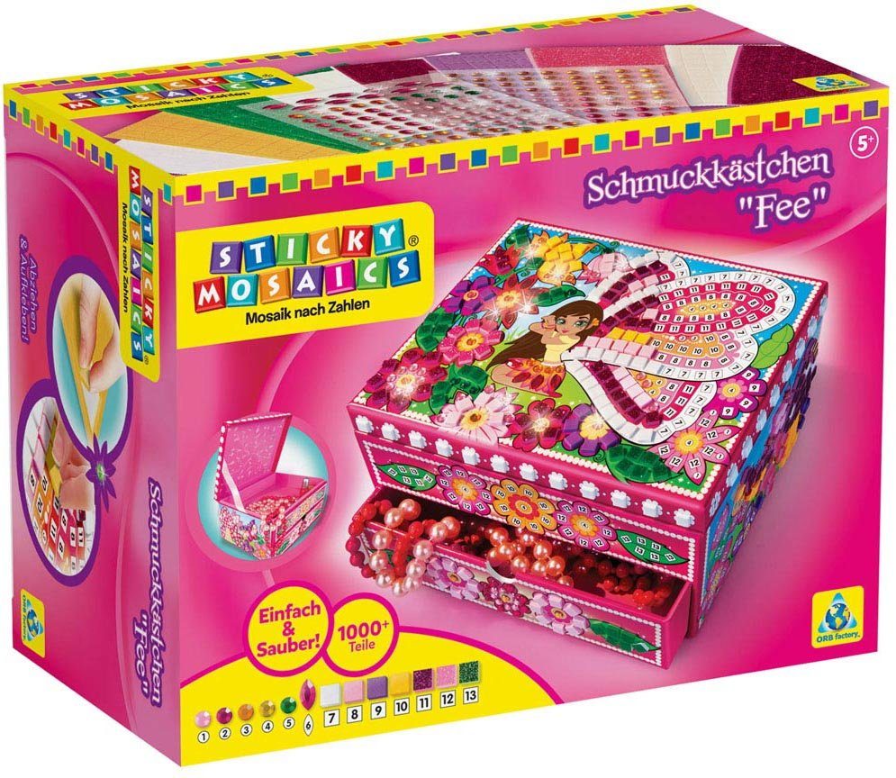 Sticky Mosaics Kreativset Schmuckkästchen Fee günstig online kaufen