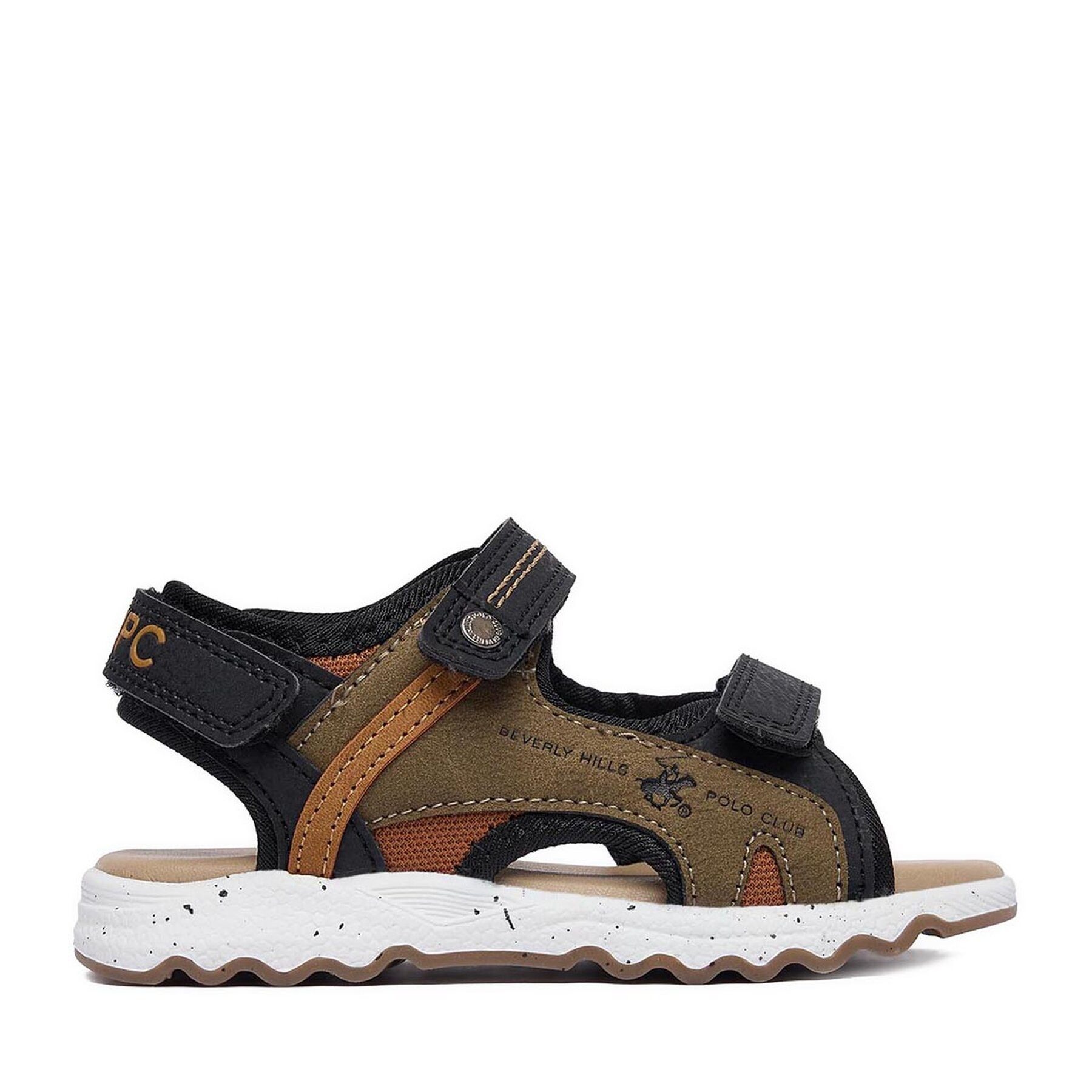 BEVERLY HILLS POLO CLUB Beverly Hills Polo Club Sandalen, Khaki Sandale