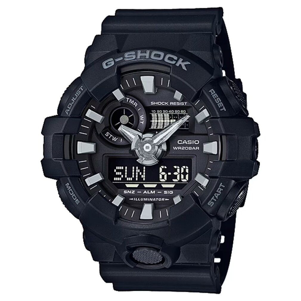 CASIO Luxusuhr G-Shock Mod. Übergroß, voll schwarz