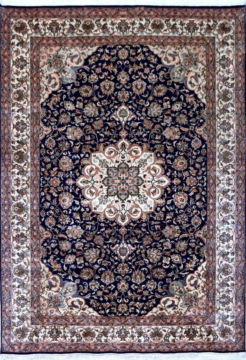 Seidenteppich KASHAN 2798 von KAYOOM - 10 mm Gesamthöhe