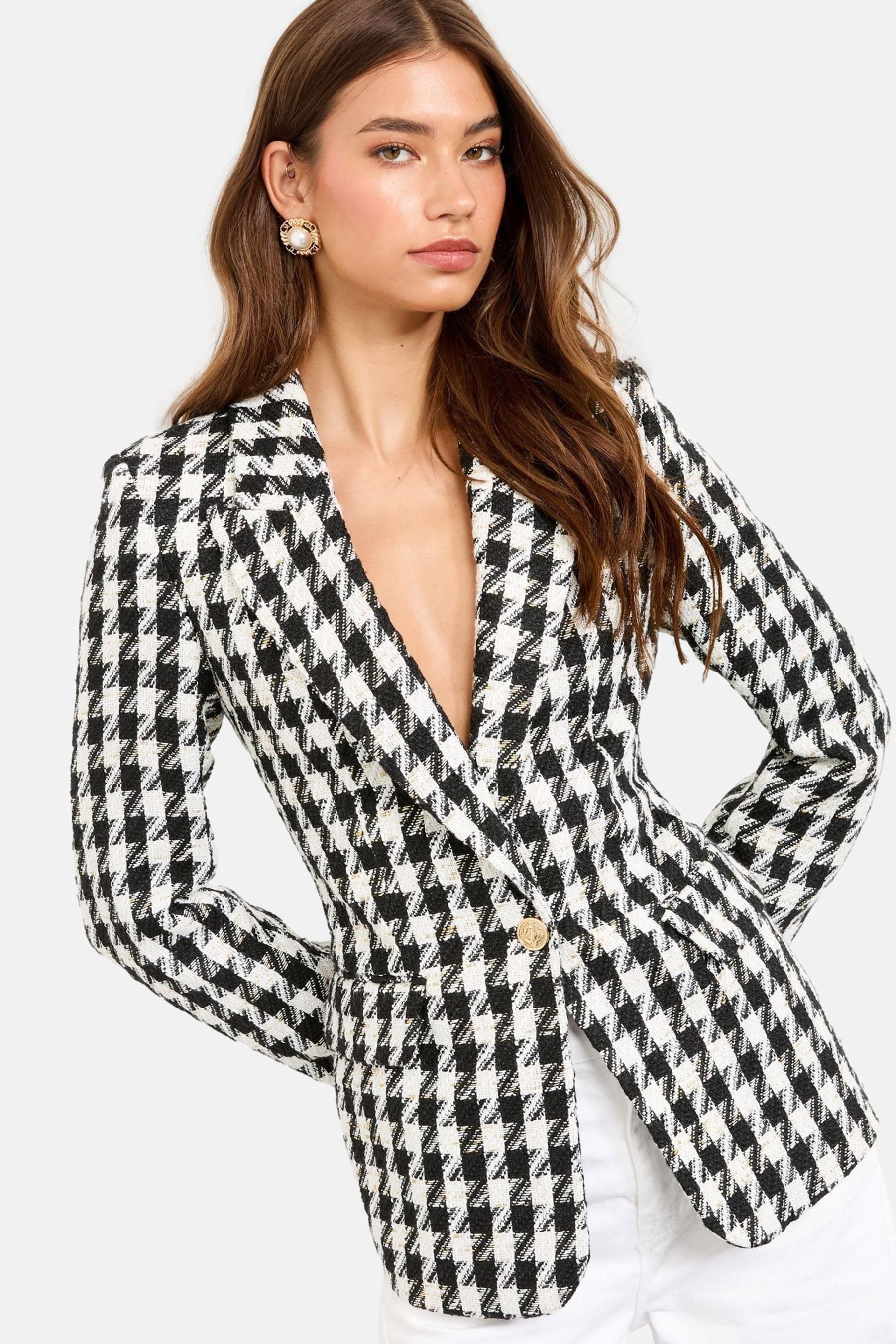 LIPSY Jackenblazer Lipsy Einreihiger Blazer, Regular (1-tlg)